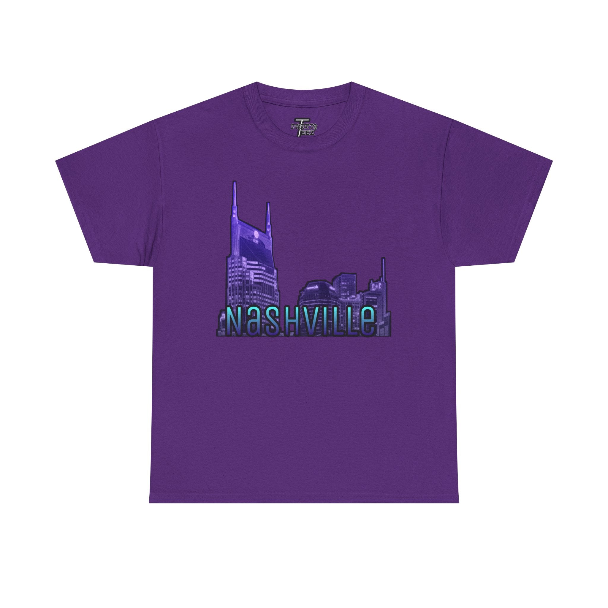 "Nashville Skyline" - Nashville Tennessee Graphic Tee