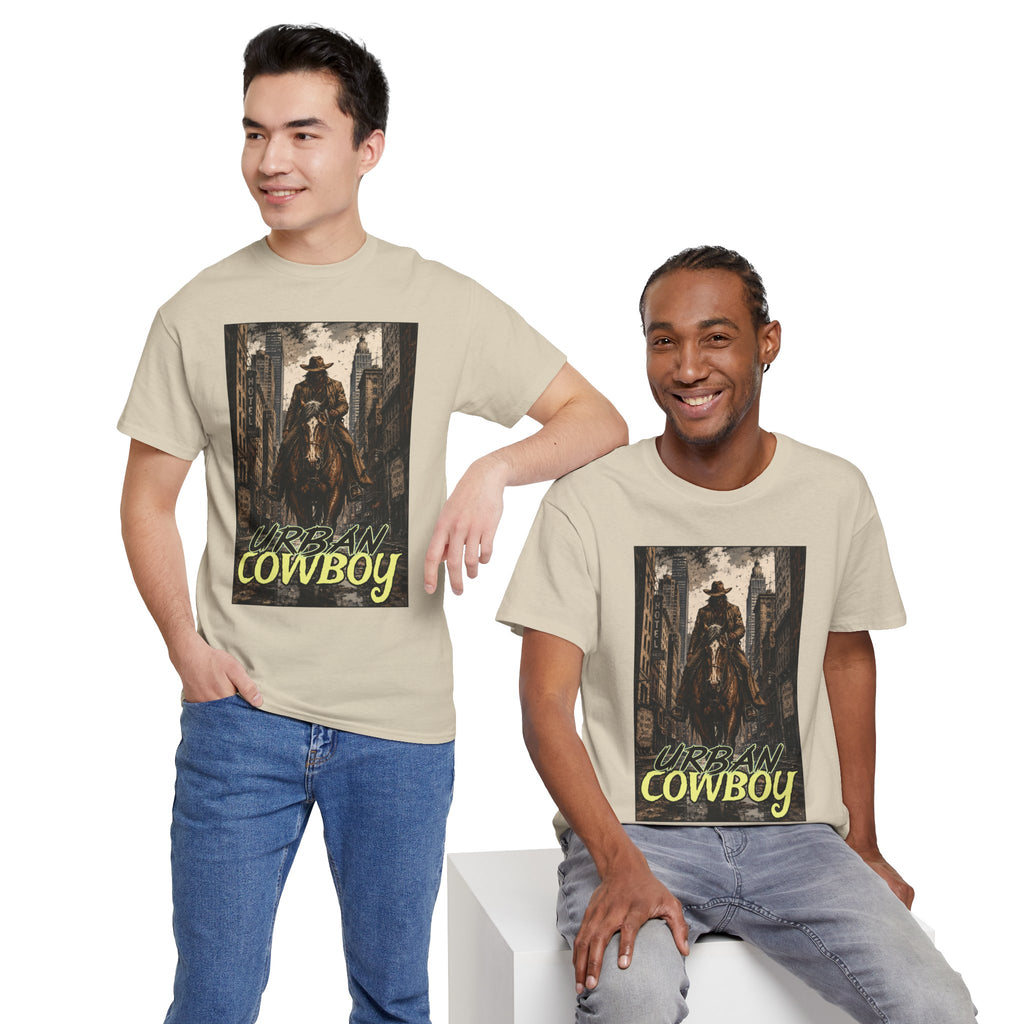 "Urban Cowboy" Retro City Cowboy Graphic Tee