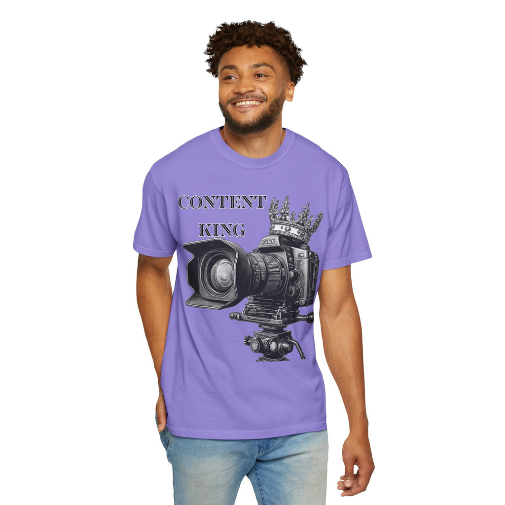 "Content King" Camera Graphic Tee