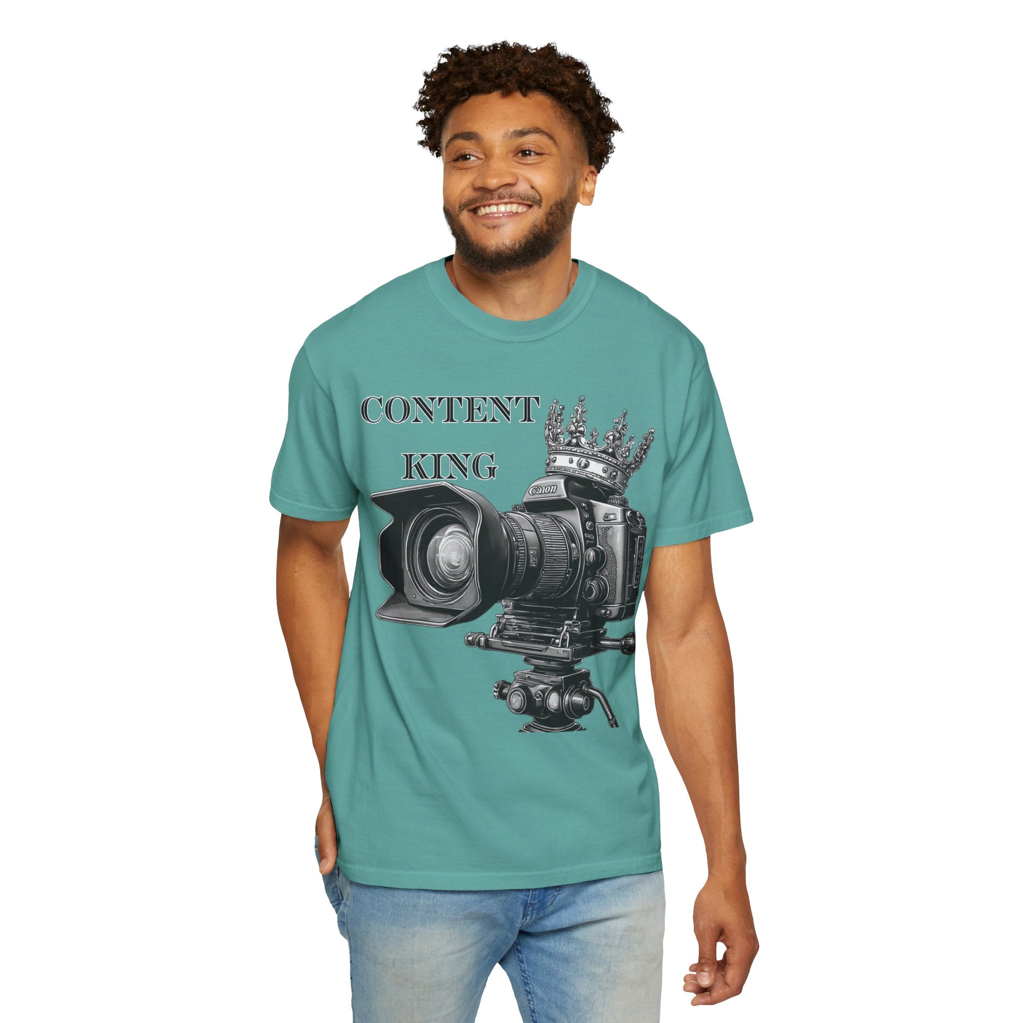 "Content King" Camera Graphic Tee