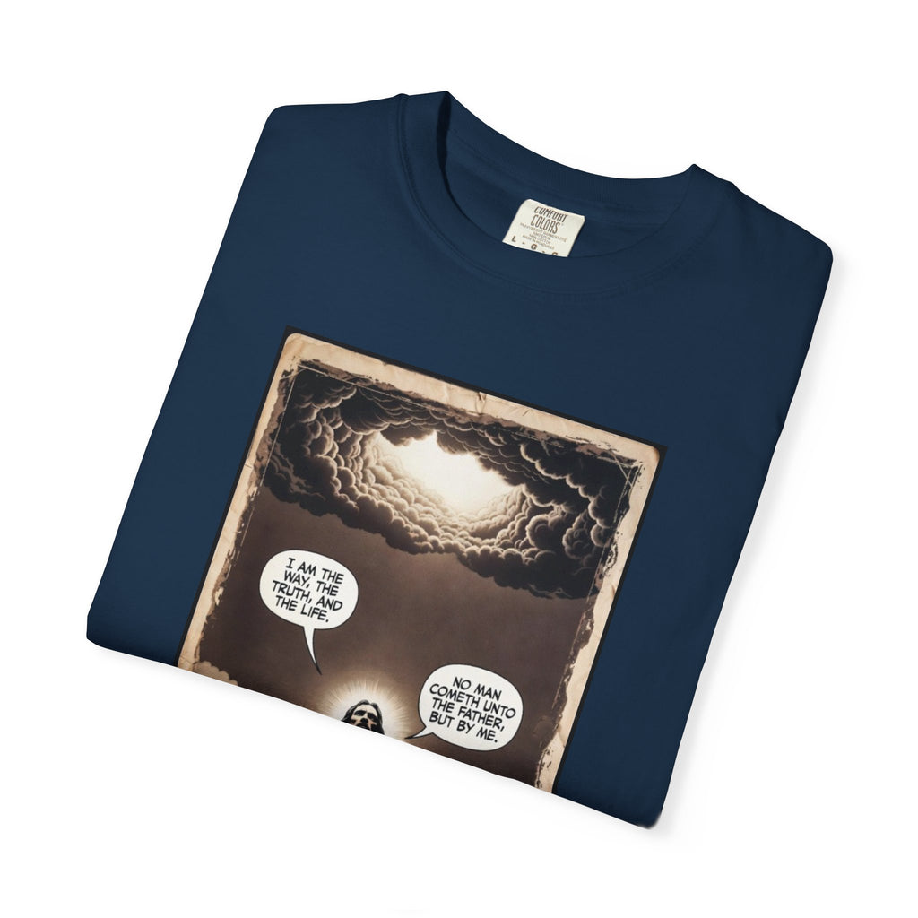 Jesus Comic Panel "I Am The Way" Graphic Tee