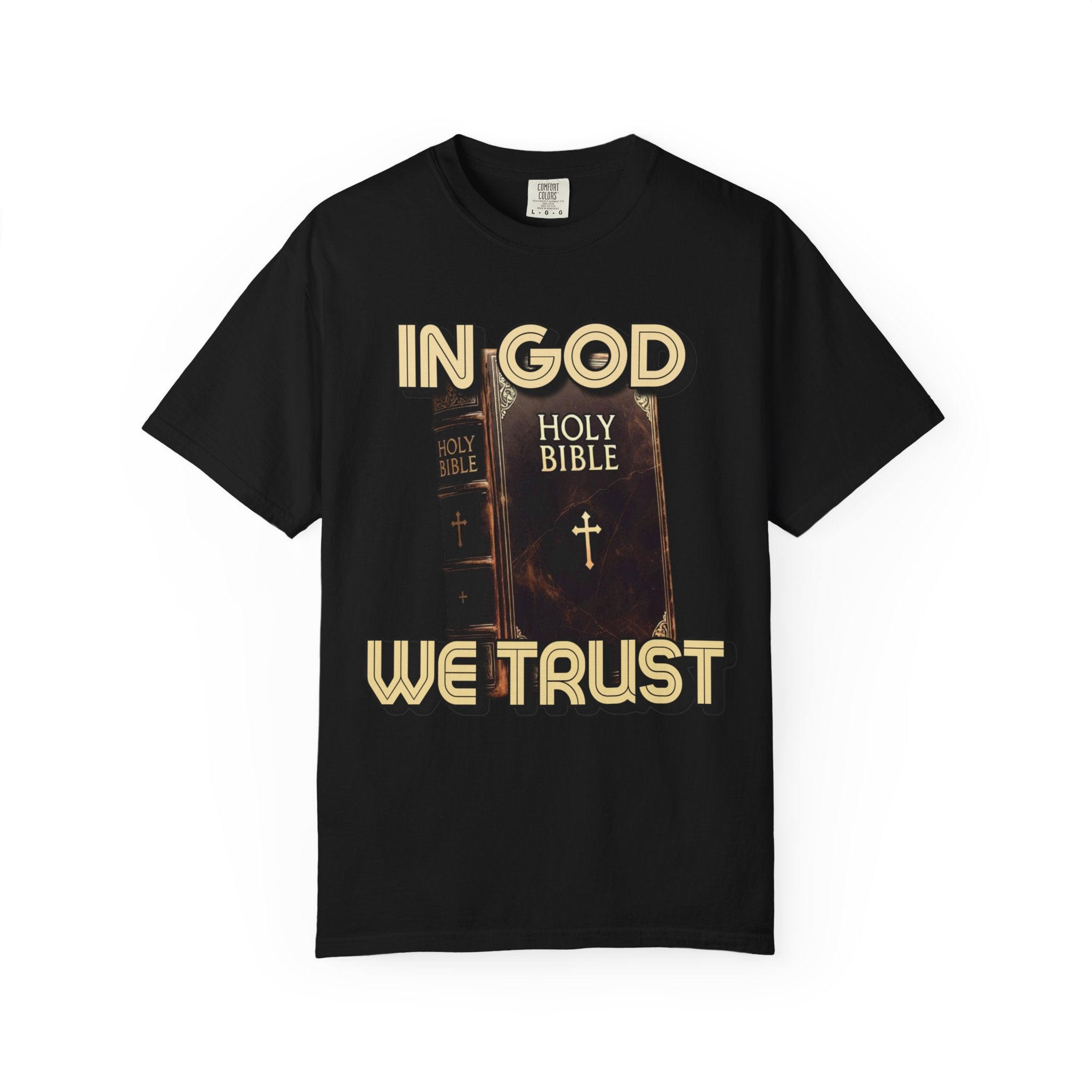 "In God We Trust" Faith Graphic Tee