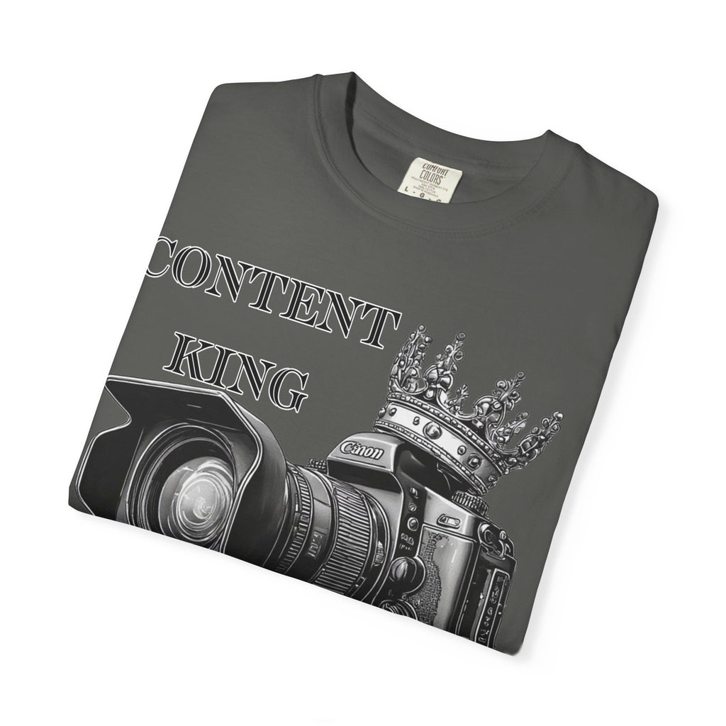 "Content King" Camera Graphic Tee