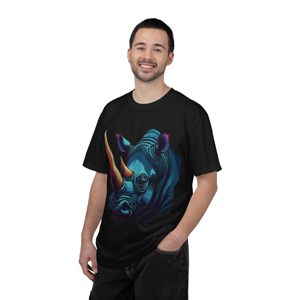 "Rhino Head" Graphic T-Shirt — Bold Animal