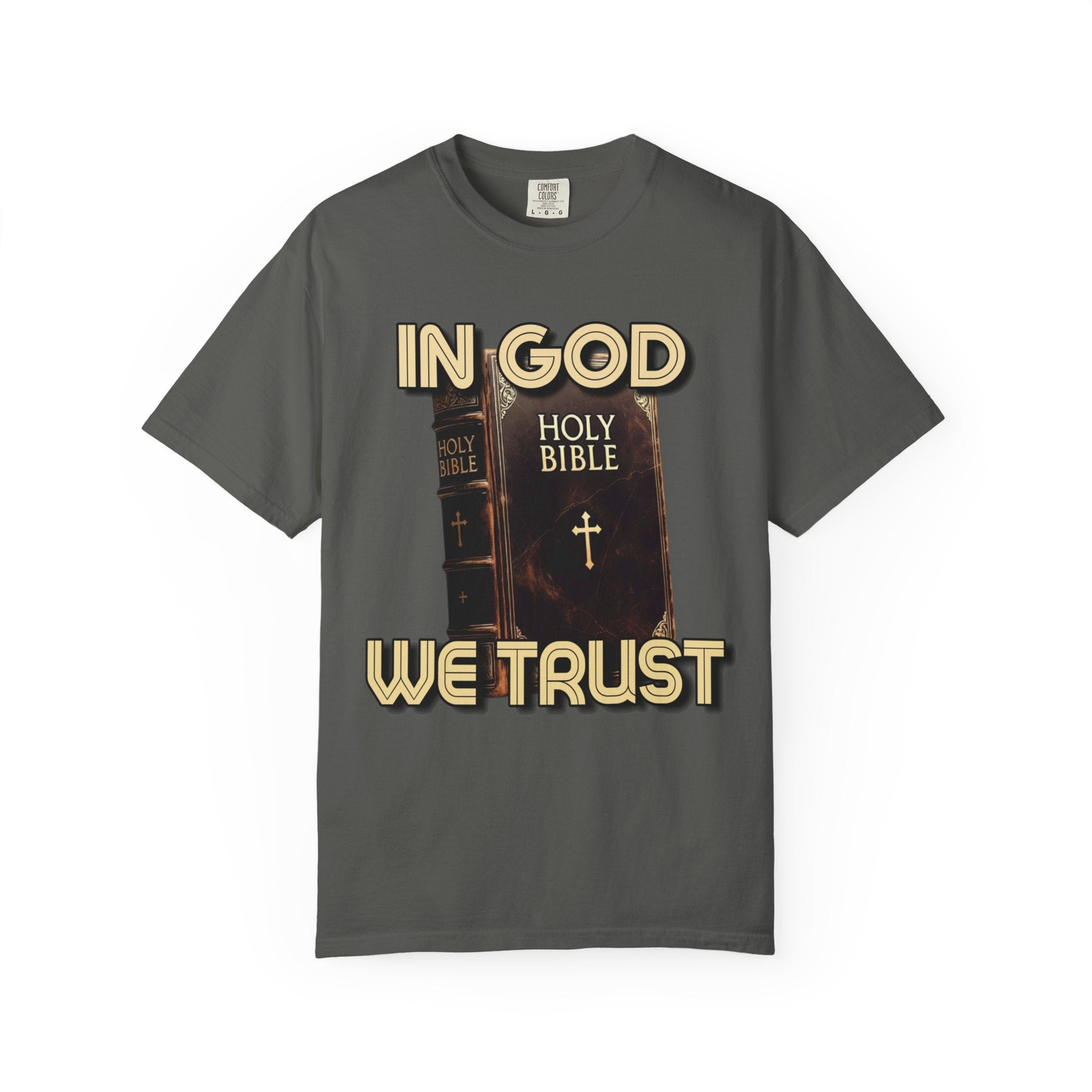 "In God We Trust" Faith Graphic Tee