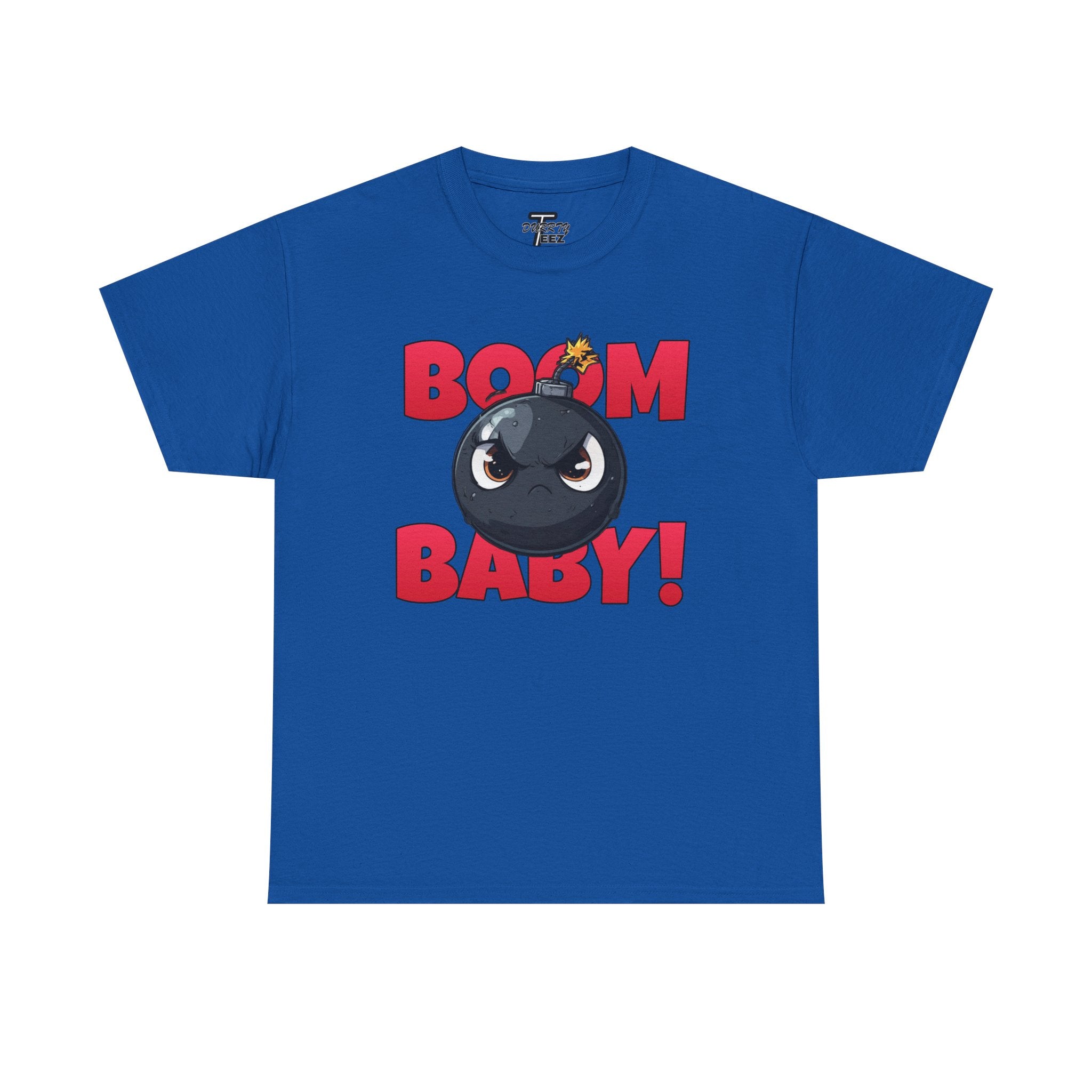 "Boom Baby!" Retro Cartoon Bomb Graphic Tee