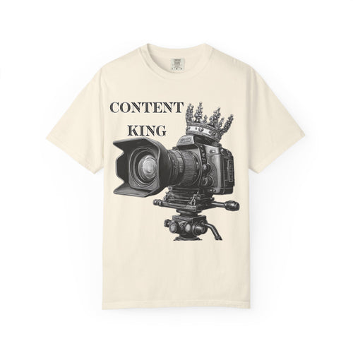 "Content King" Camera Graphic Tee