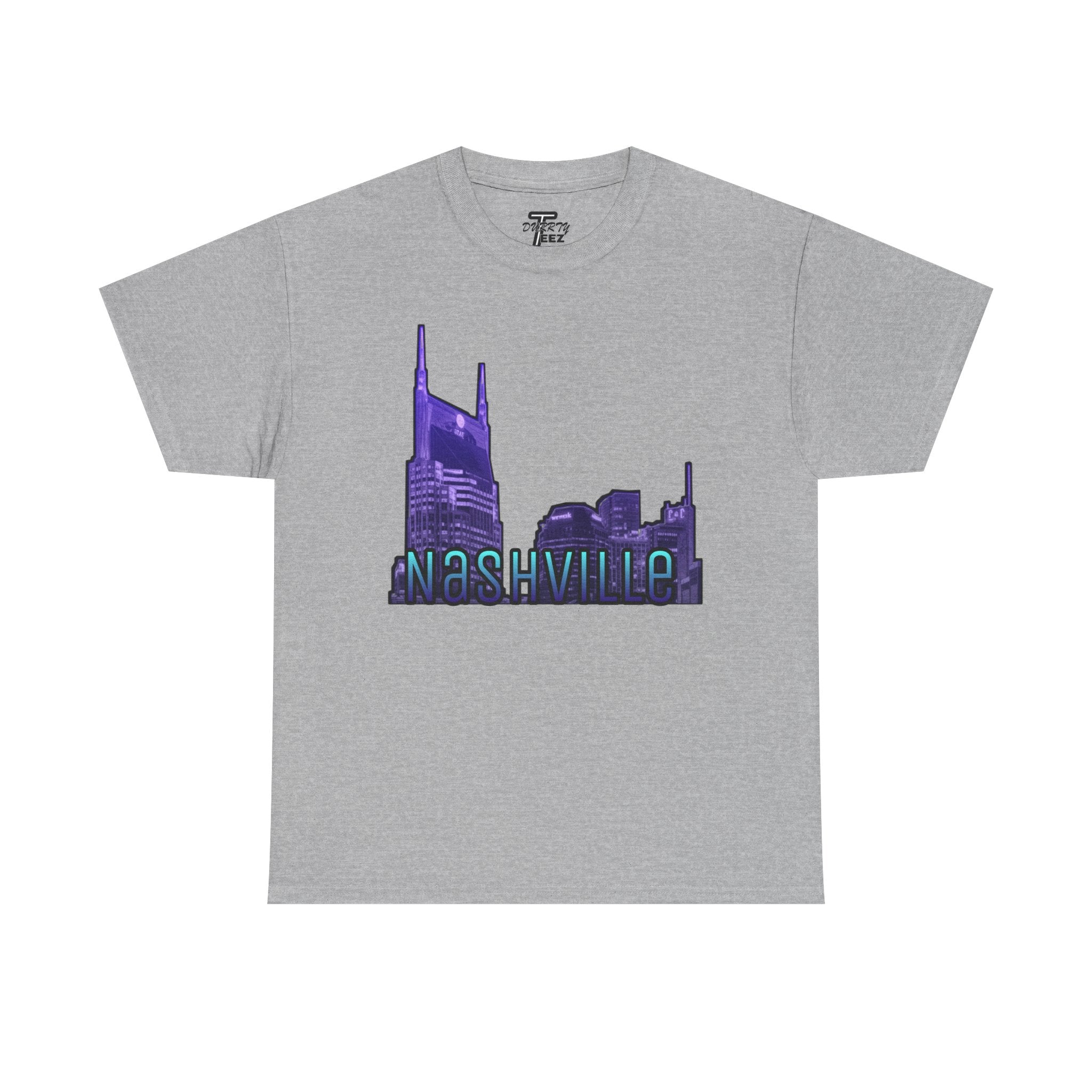 "Nashville Skyline" - Nashville Tennessee Graphic Tee