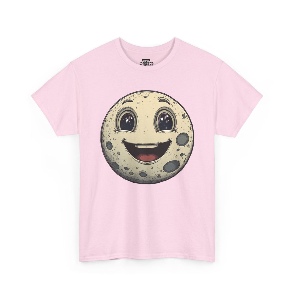 Happy Moonface T-Shirt — Cute Vintage Moon