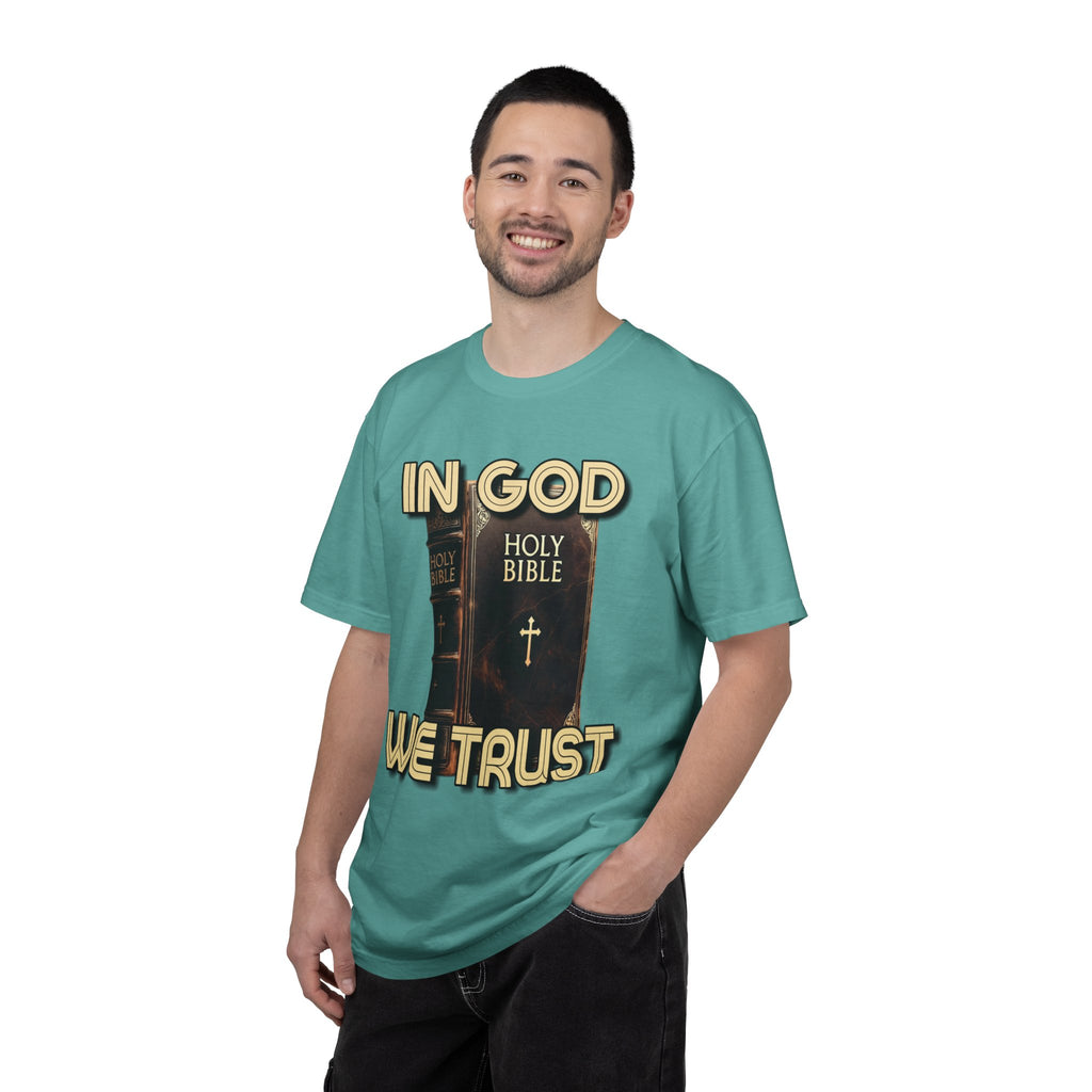 "In God We Trust" Faith Graphic Tee