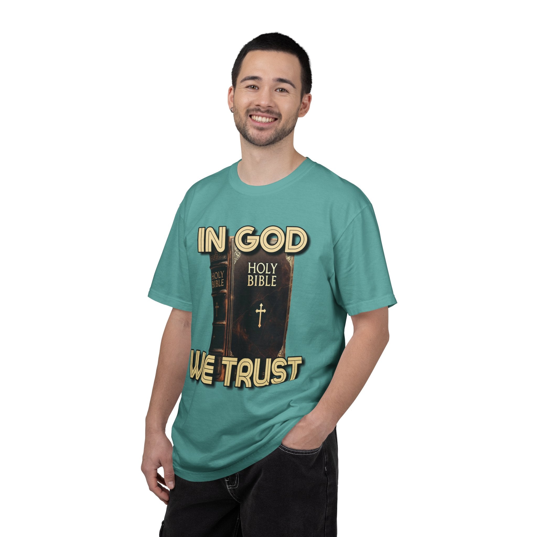 "In God We Trust" Faith Graphic Tee