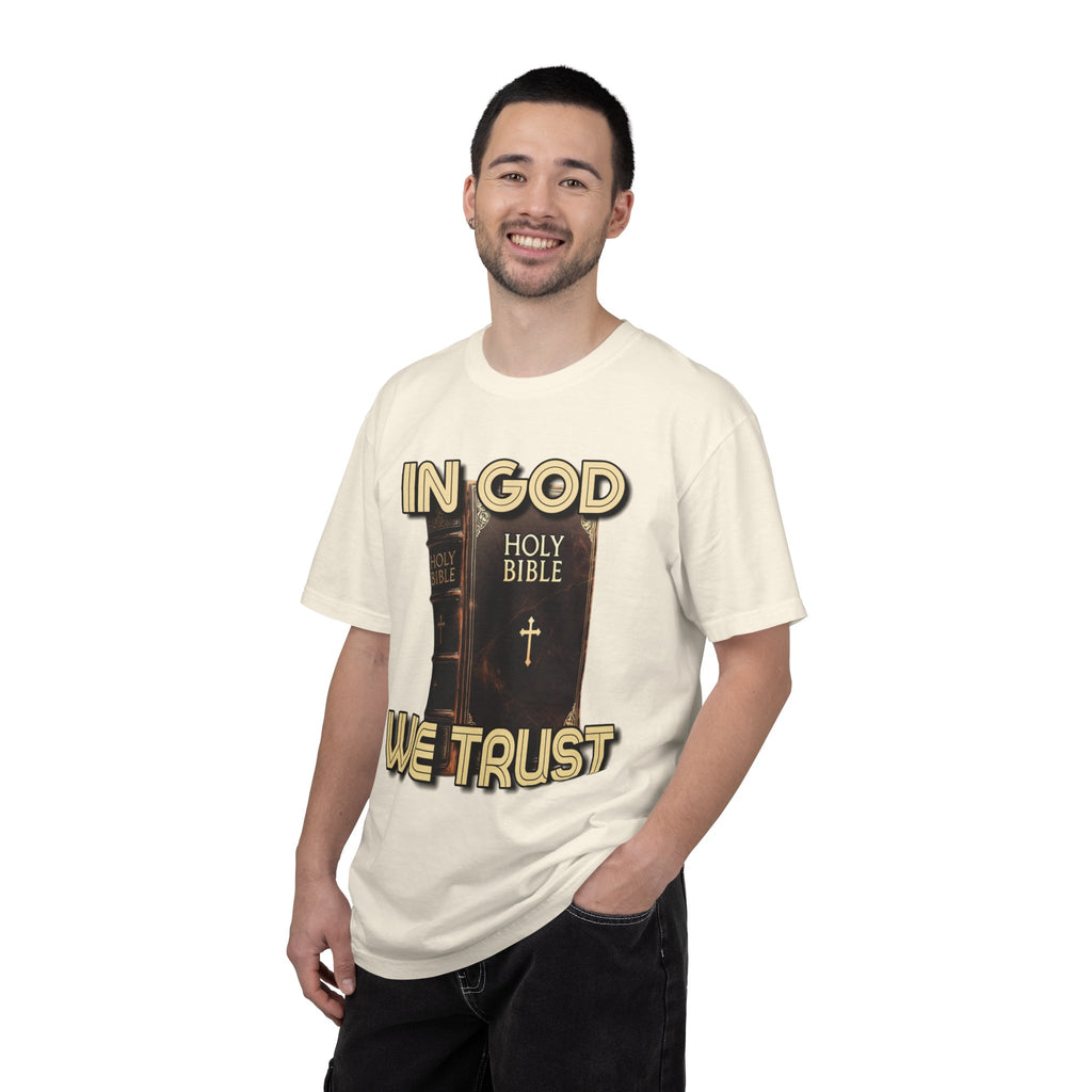 "In God We Trust" Faith Graphic Tee