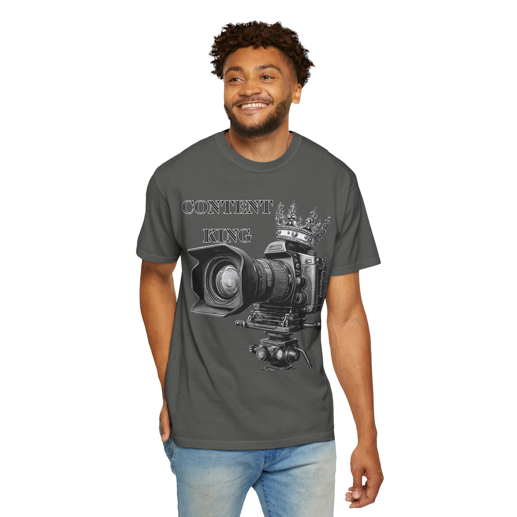 "Content King" Camera Graphic Tee