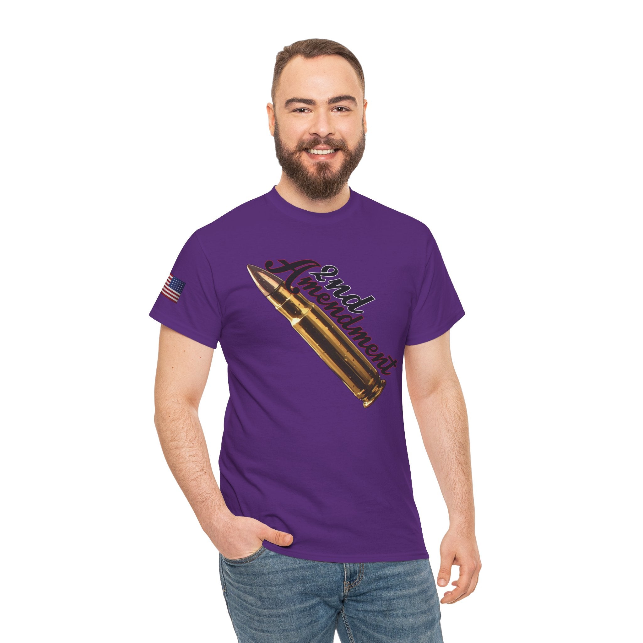 "2nd Amendment" Gun Rights Graphic Tee