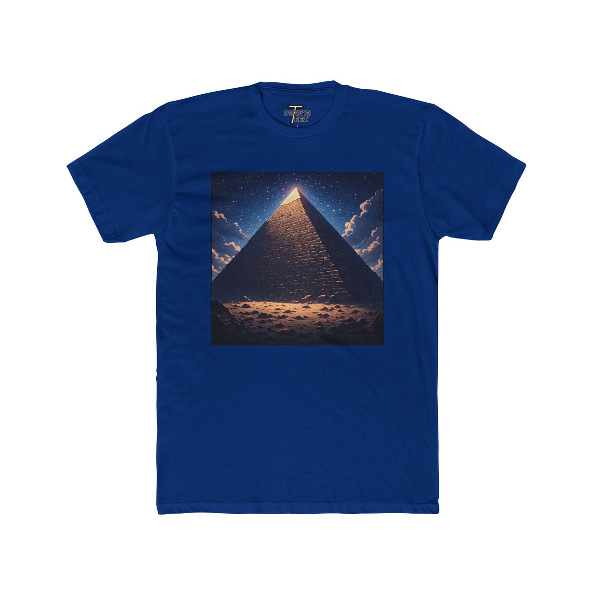 "Beautiful History" Pyramid At Night Graphic Tee