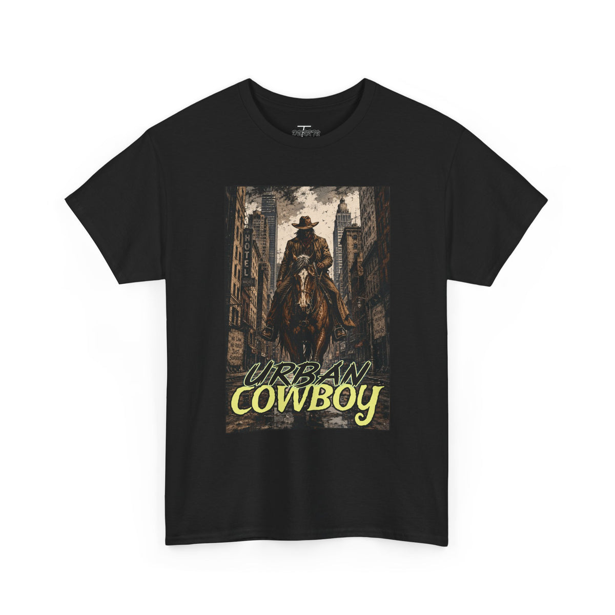 "Urban Cowboy" Retro City Cowboy Graphic Tee