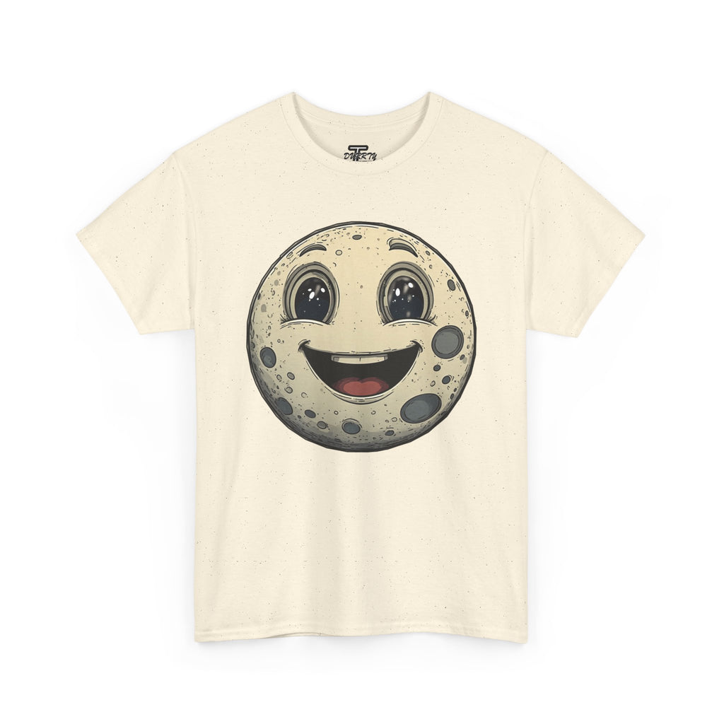 Happy Moonface T-Shirt — Cute Vintage Moon