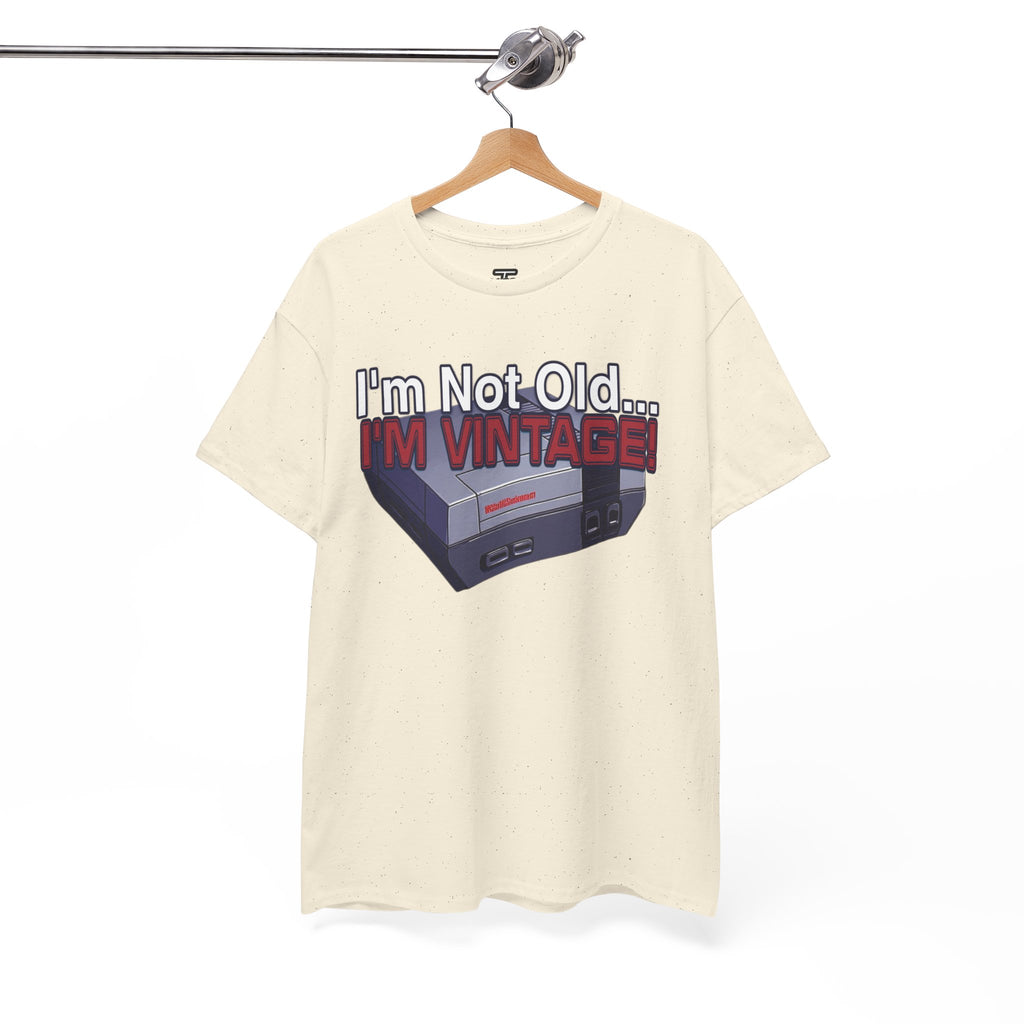 "I'm Not Old... I'm Vintage" Retro Gaming T-Shirt