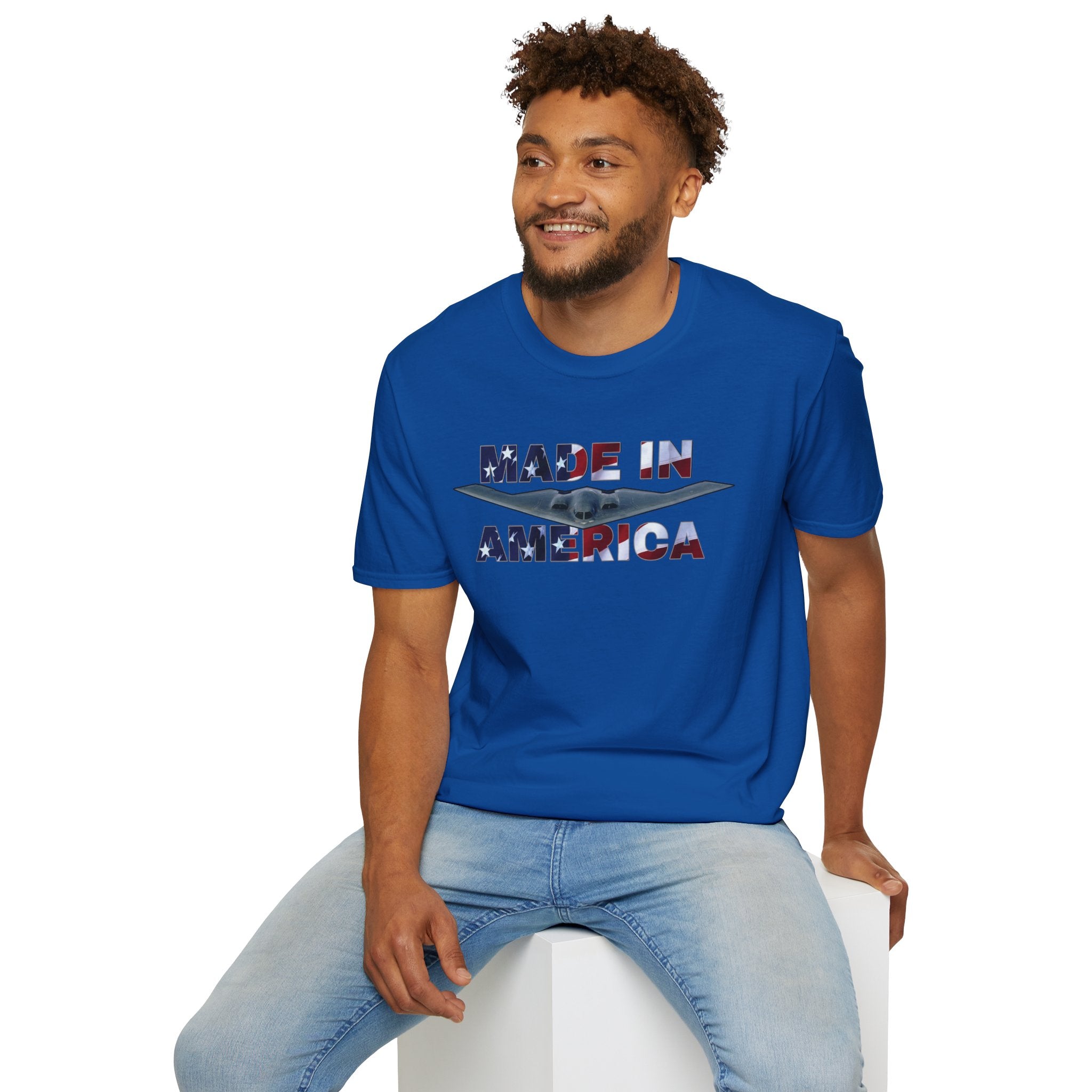 "Made In America" B2 Bomber America 250 Graphic Tee