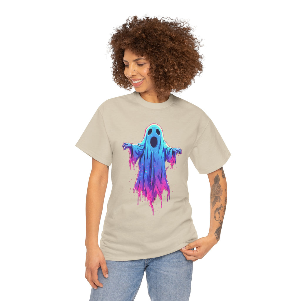 "Ghost Drip" Neon Ghost Graphic Tee