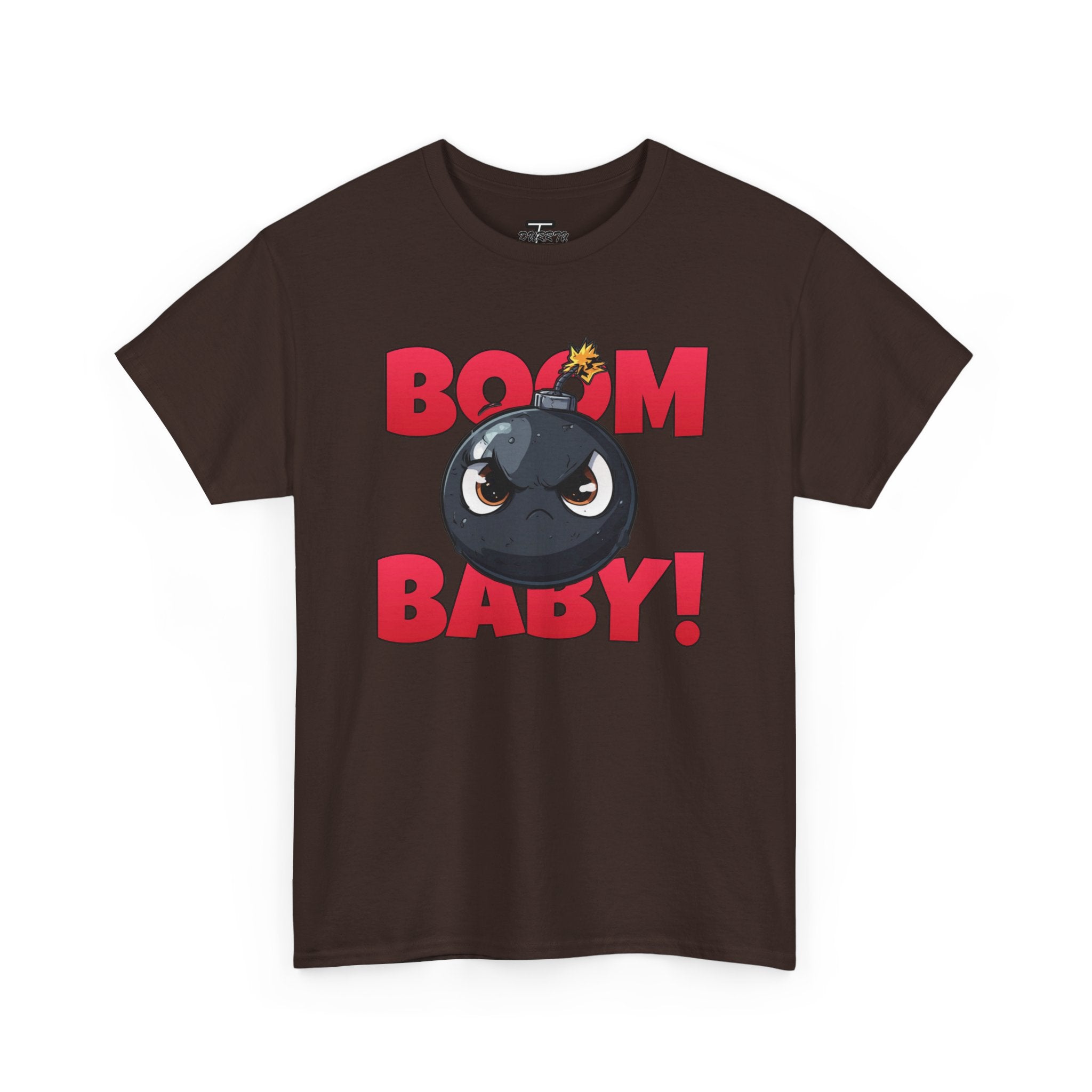 "Boom Baby!" Retro Cartoon Bomb Graphic Tee