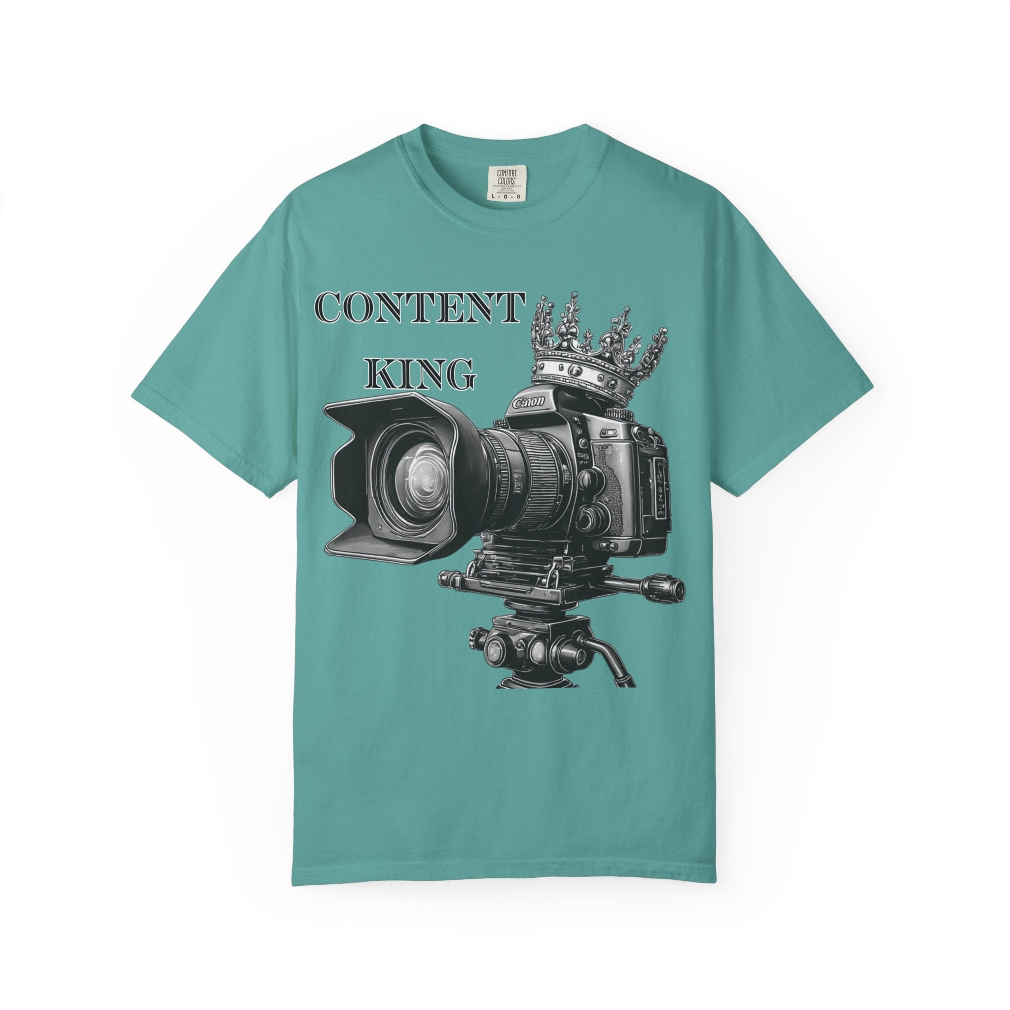 "Content King" Camera Graphic Tee