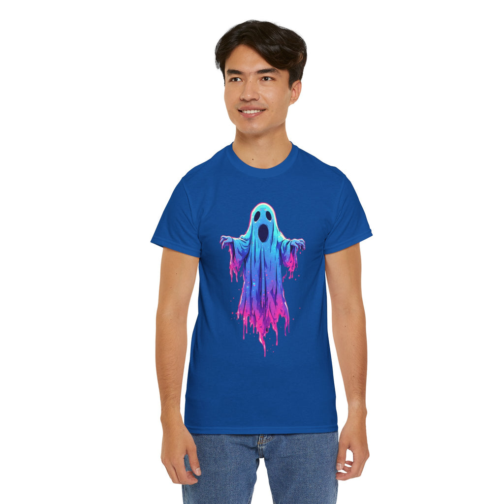 "Ghost Drip" Neon Ghost Graphic Tee