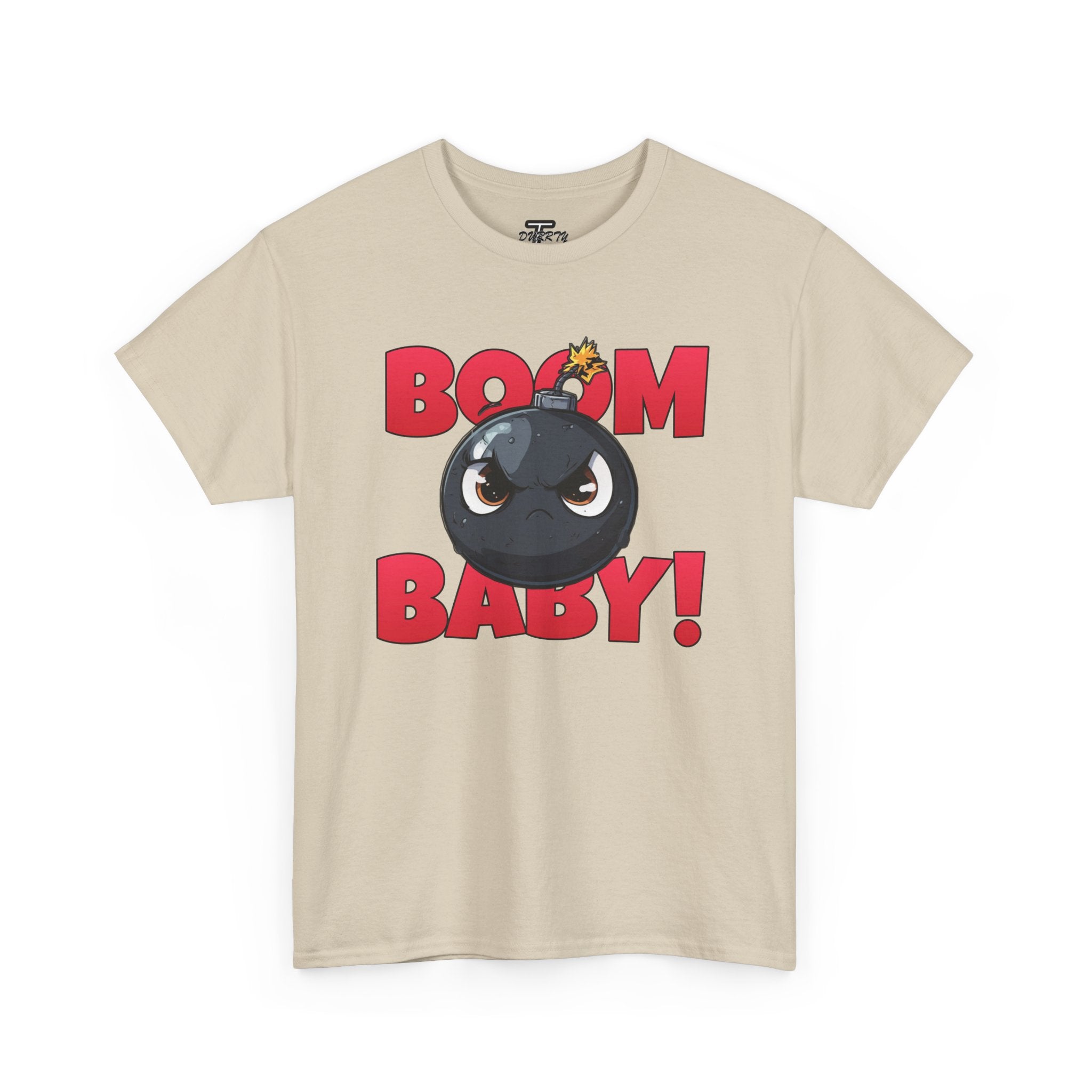 "Boom Baby!" Retro Cartoon Bomb Graphic Tee