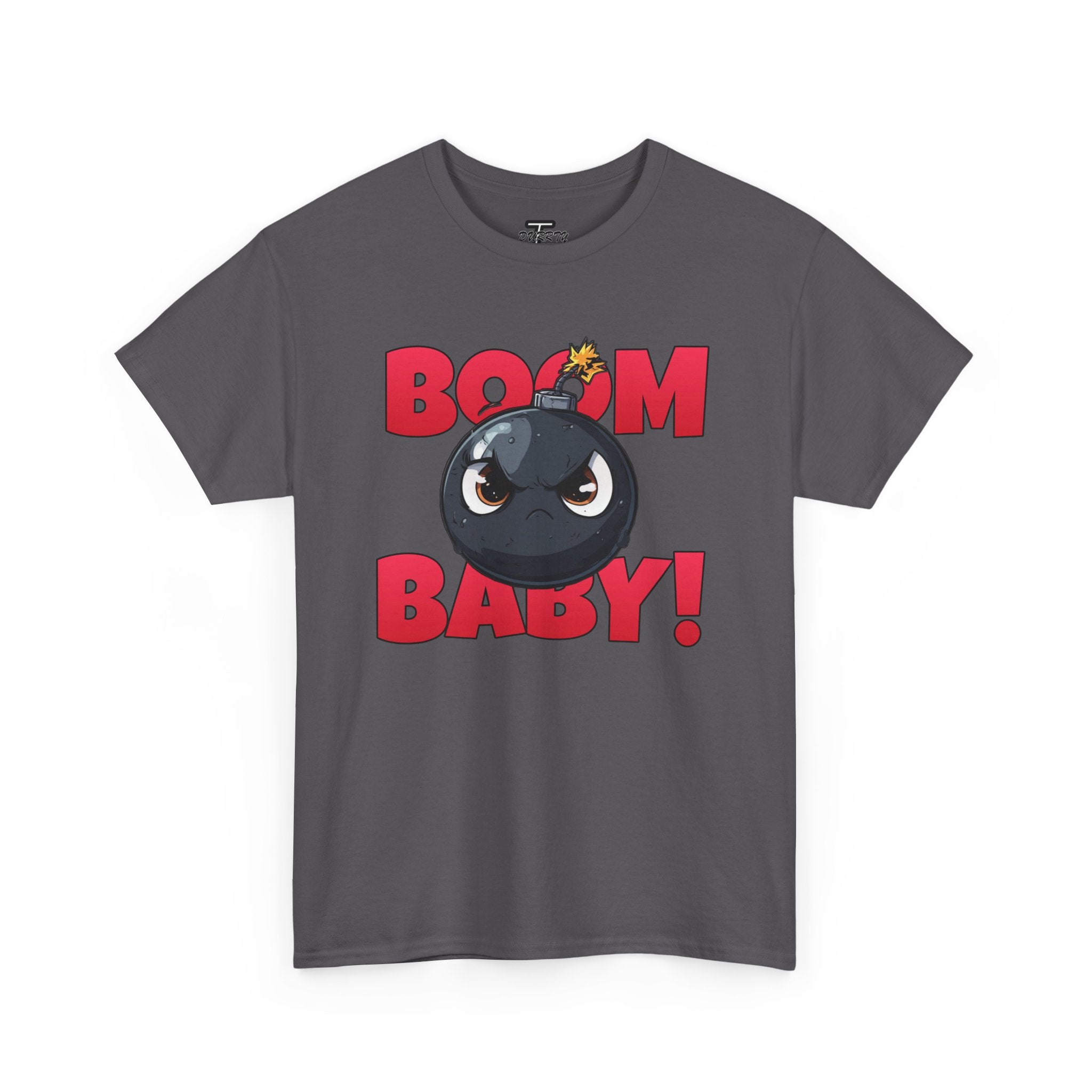 "Boom Baby!" Retro Cartoon Bomb Graphic Tee