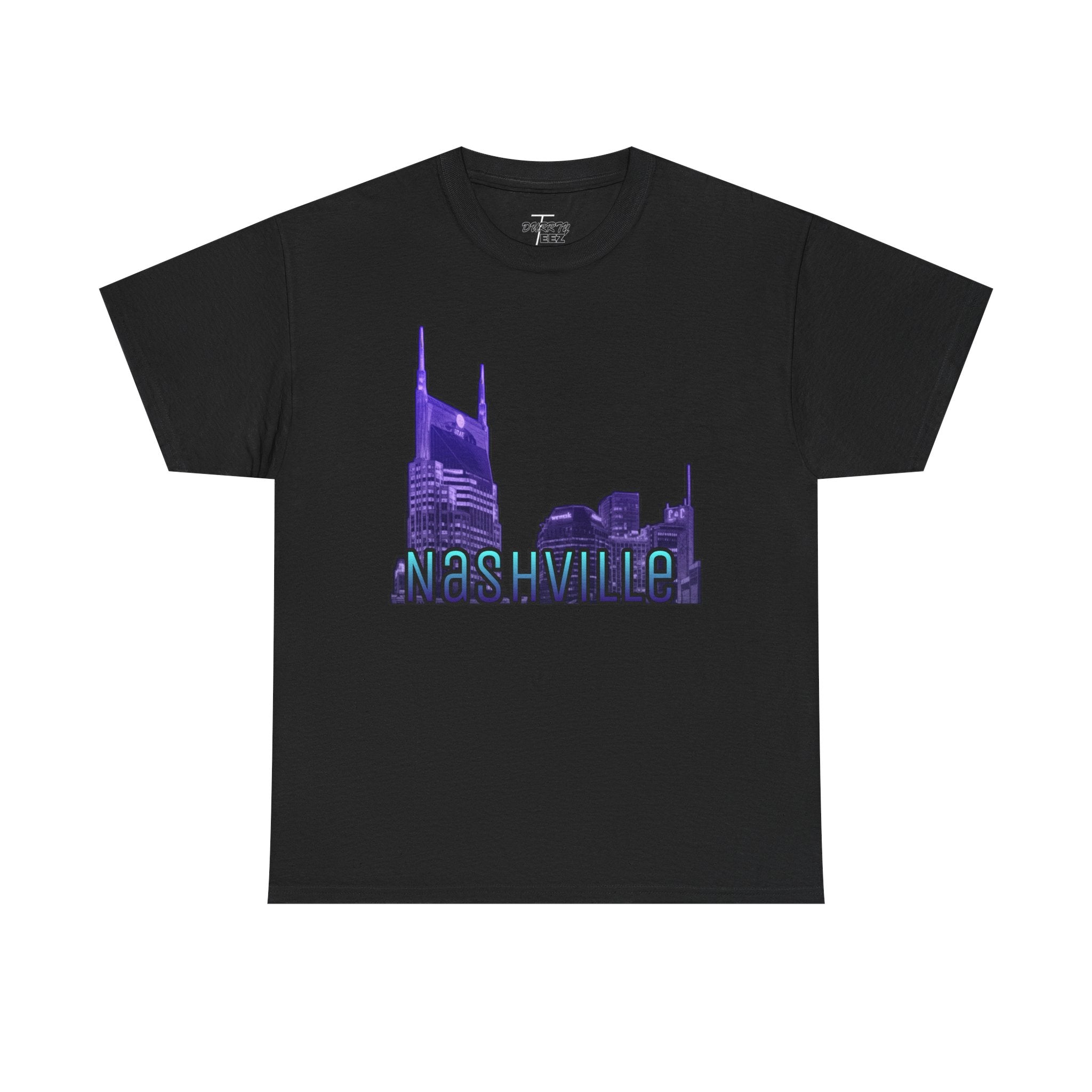 "Nashville Skyline" - Nashville Tennessee Graphic Tee