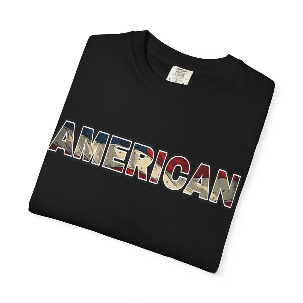 'AMERICAN' Patriotic Graphic Tee