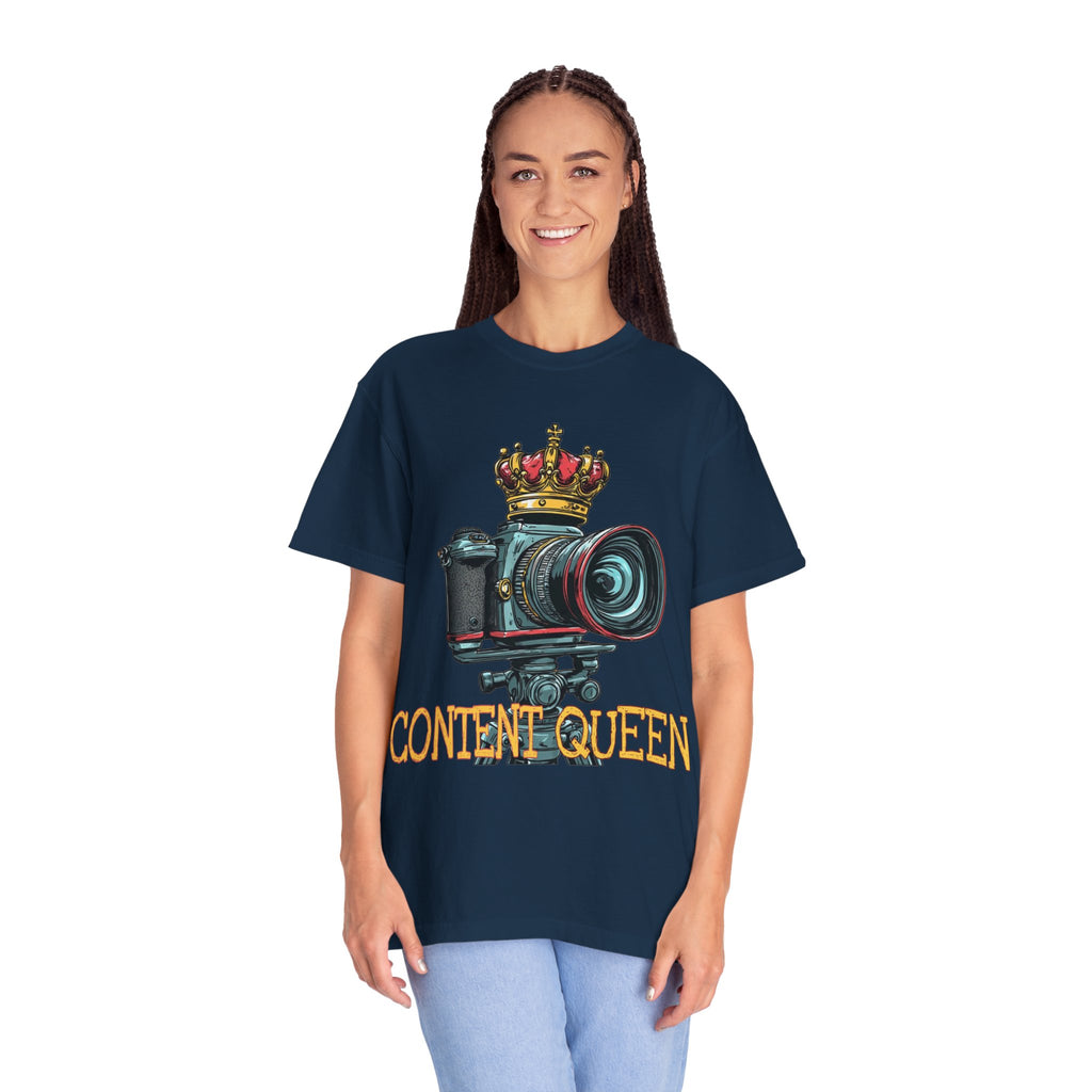 "Content Queen" Camera Graphic Tee