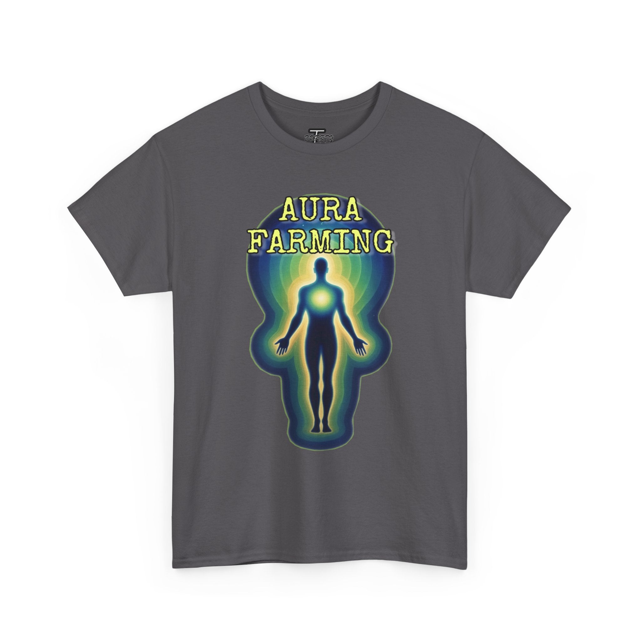 "Aura Farming" — Spiritual Energy Graphic Tee