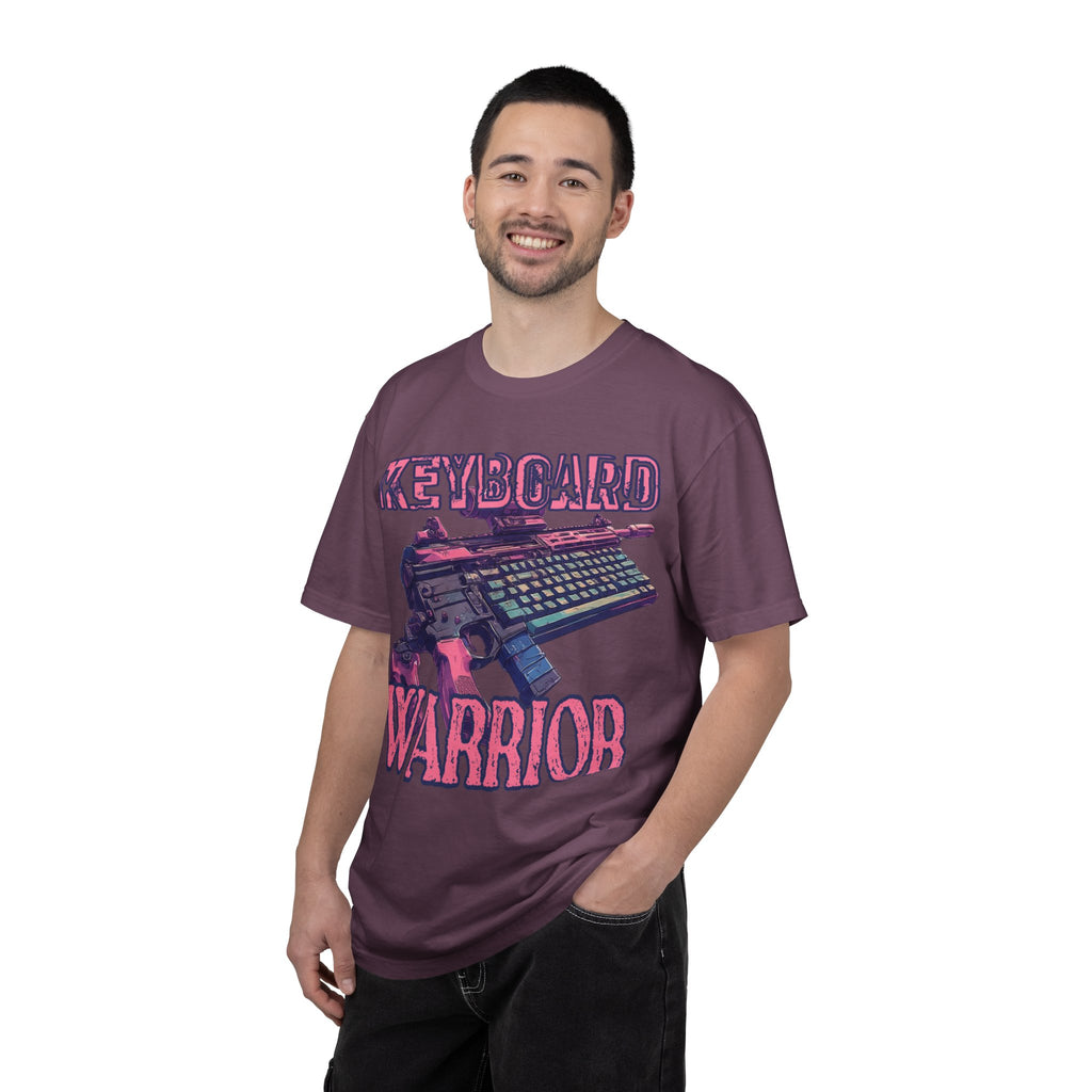 "Keyboard Warrior" Pink Graphic Tee