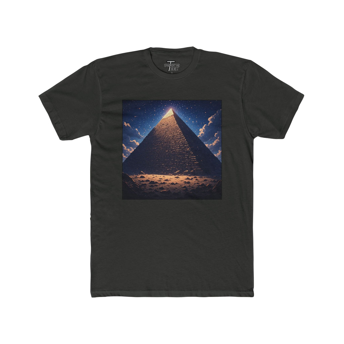 "Beautiful History" Pyramid At Night Graphic Tee