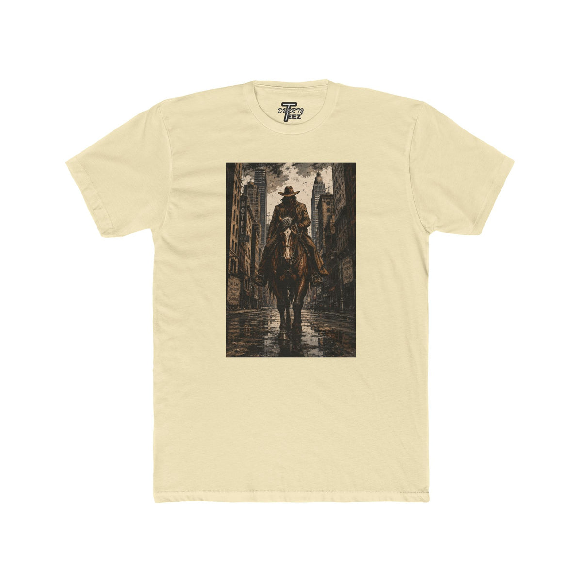 "Urban Cowboy" (No Words) Vintage Western Cowboy City Graphic Tee