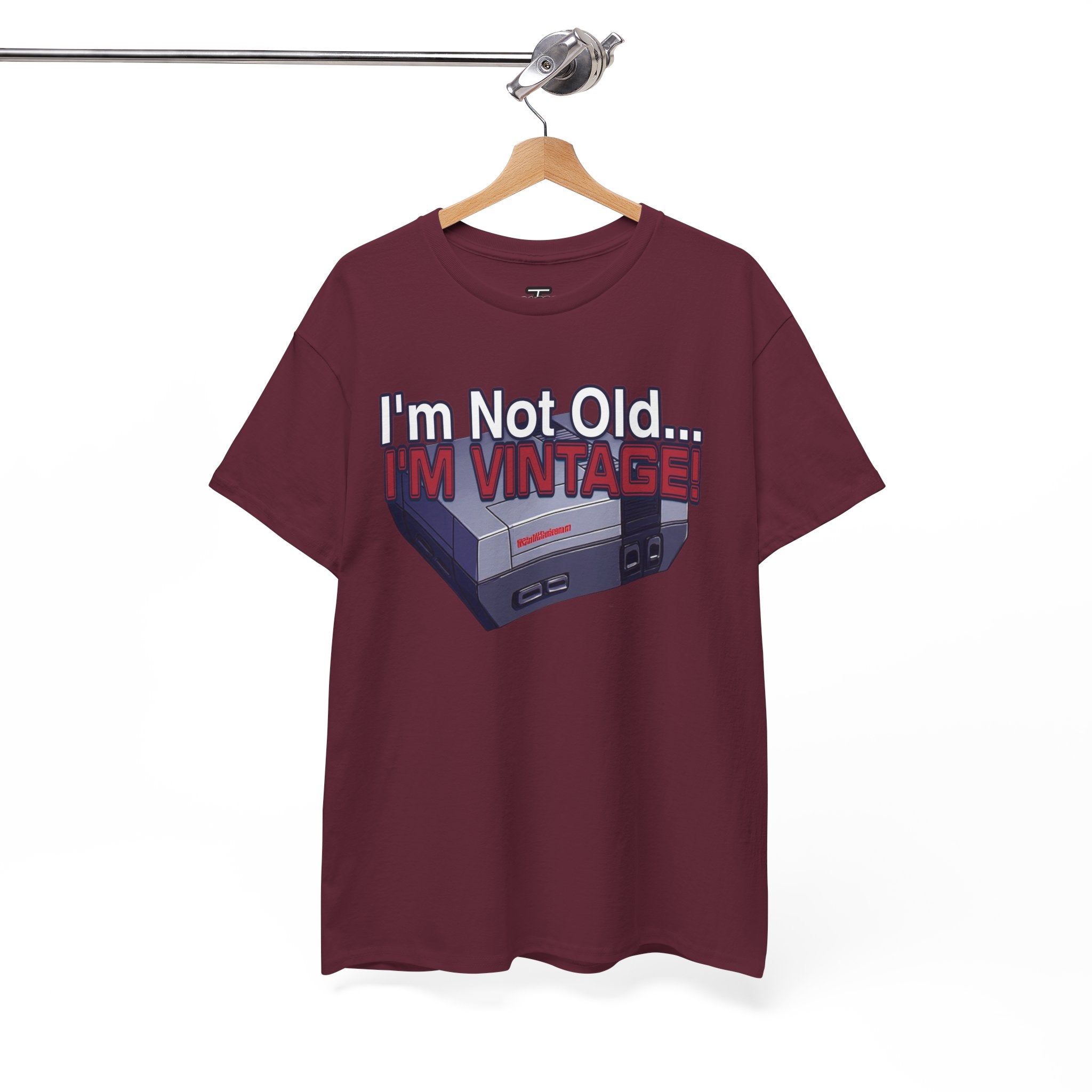 "I'm Not Old... I'm Vintage" Retro Gaming T-Shirt