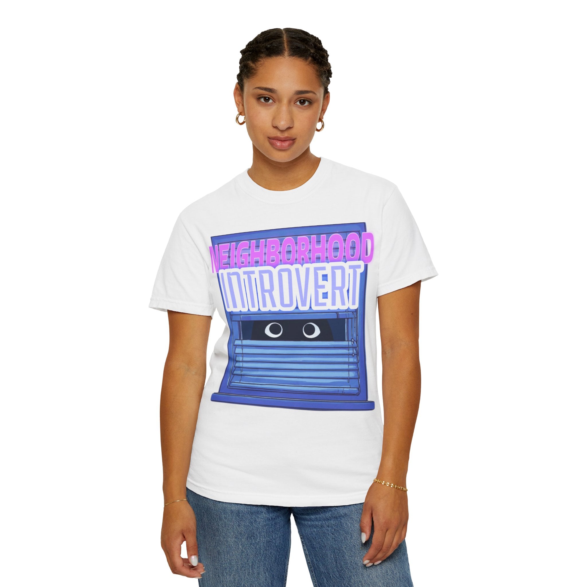 "Neighborhood Introvert" Graphic Tee V2