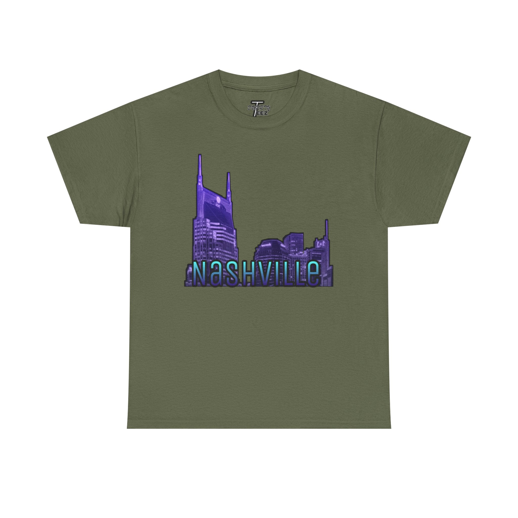 "Nashville Skyline" - Nashville Tennessee Graphic Tee