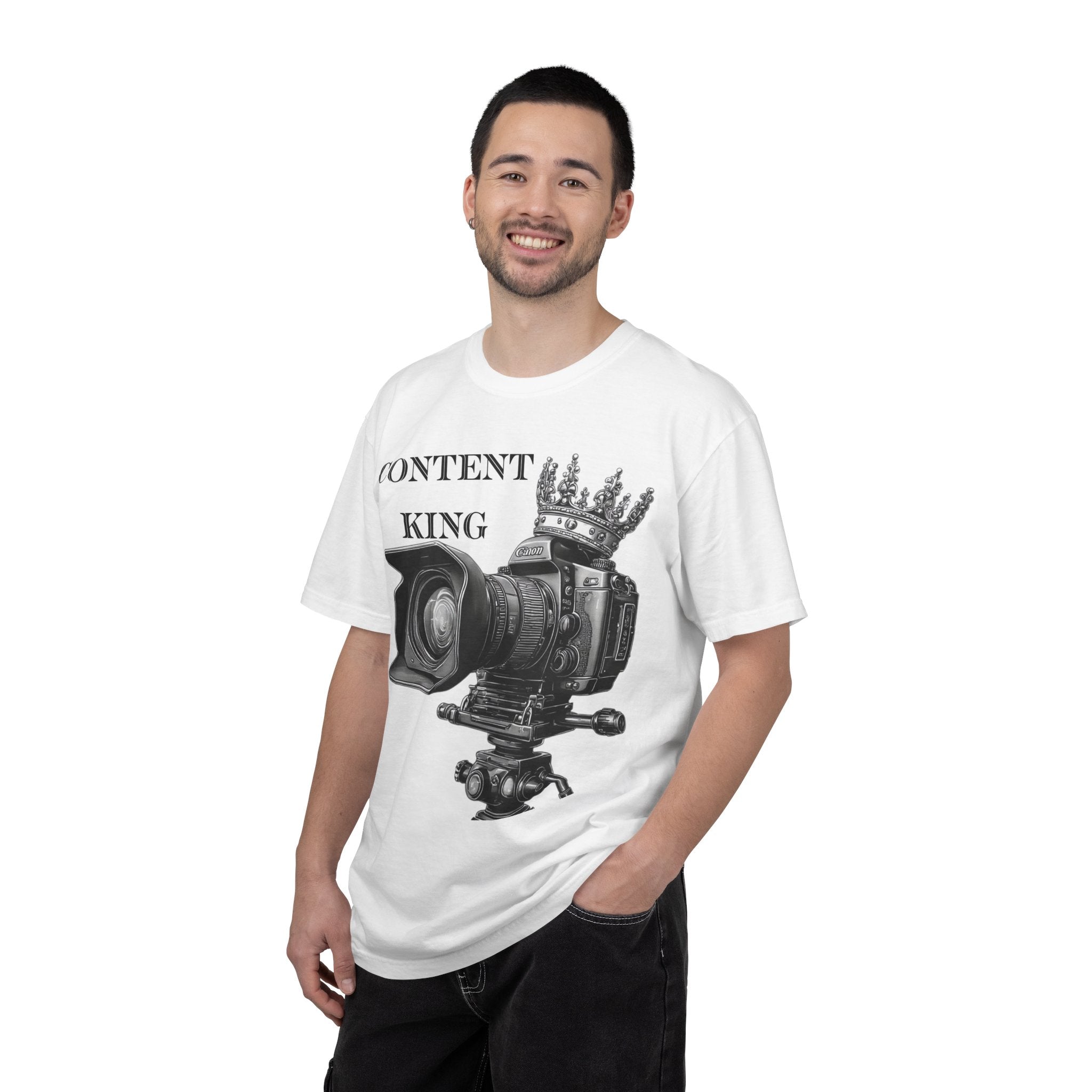 "Content King" Camera Graphic Tee
