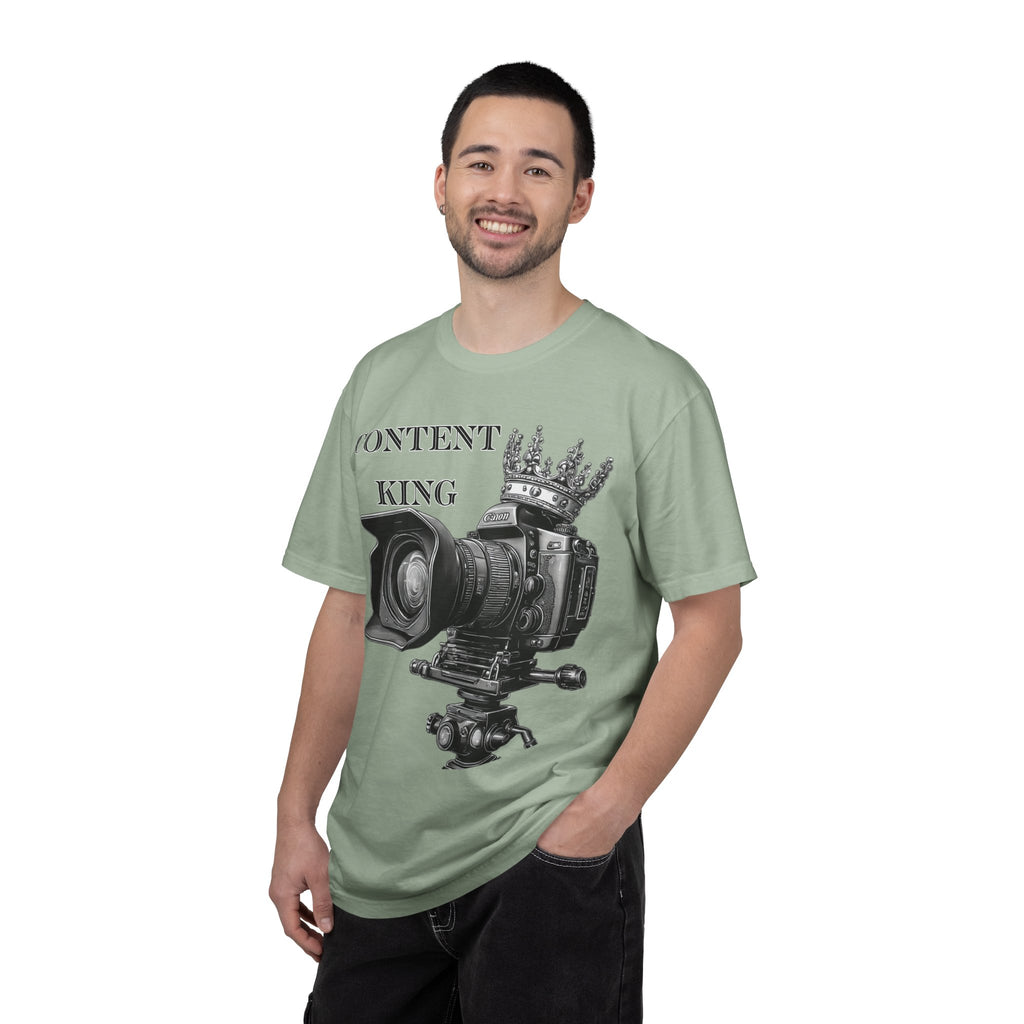 "Content King" Camera Graphic Tee