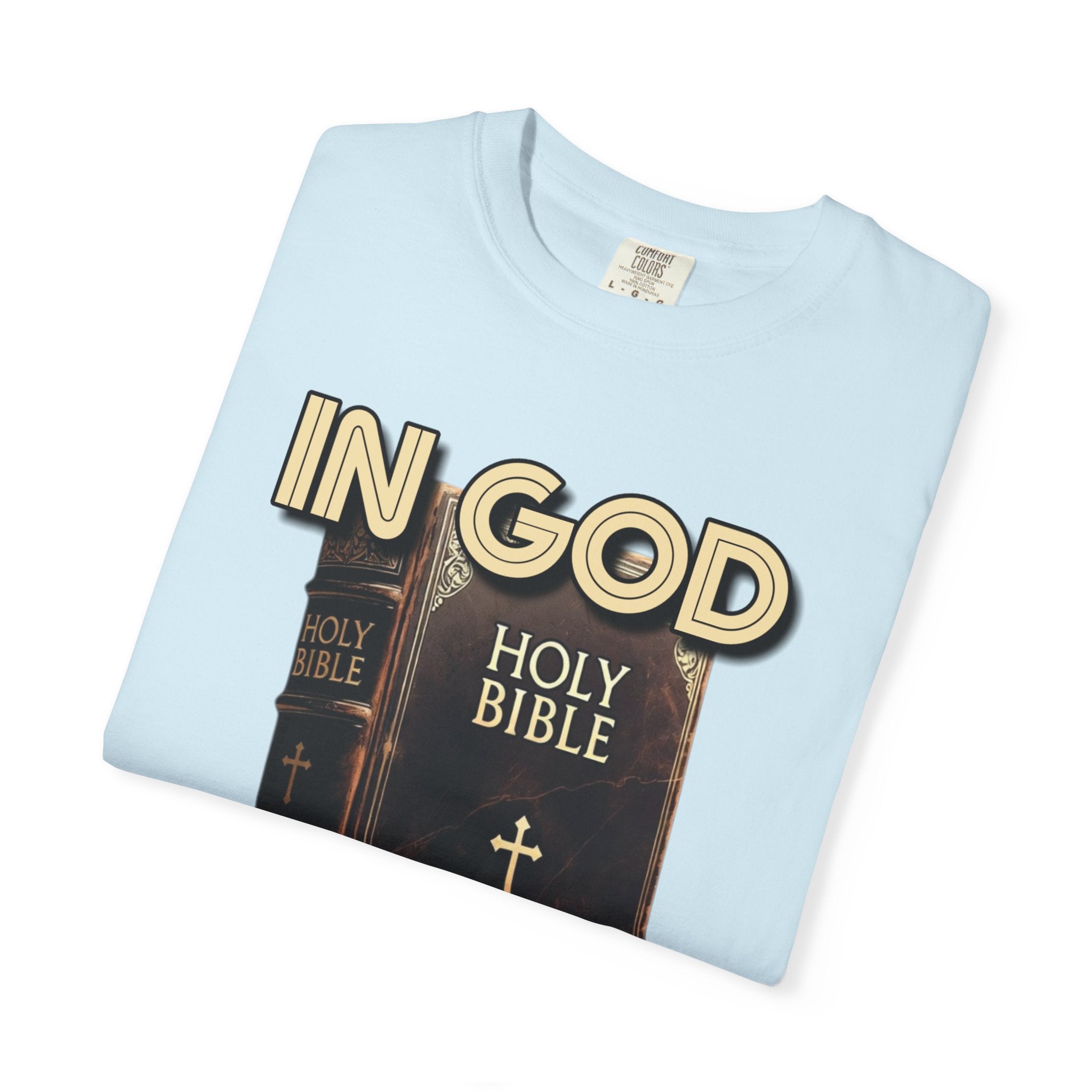 "In God We Trust" Faith Graphic Tee
