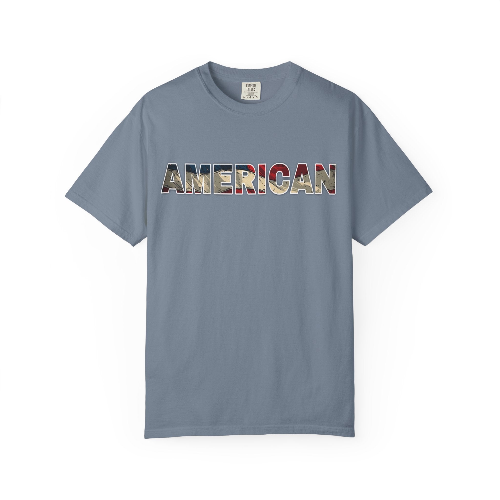 'AMERICAN' Patriotic Graphic Tee