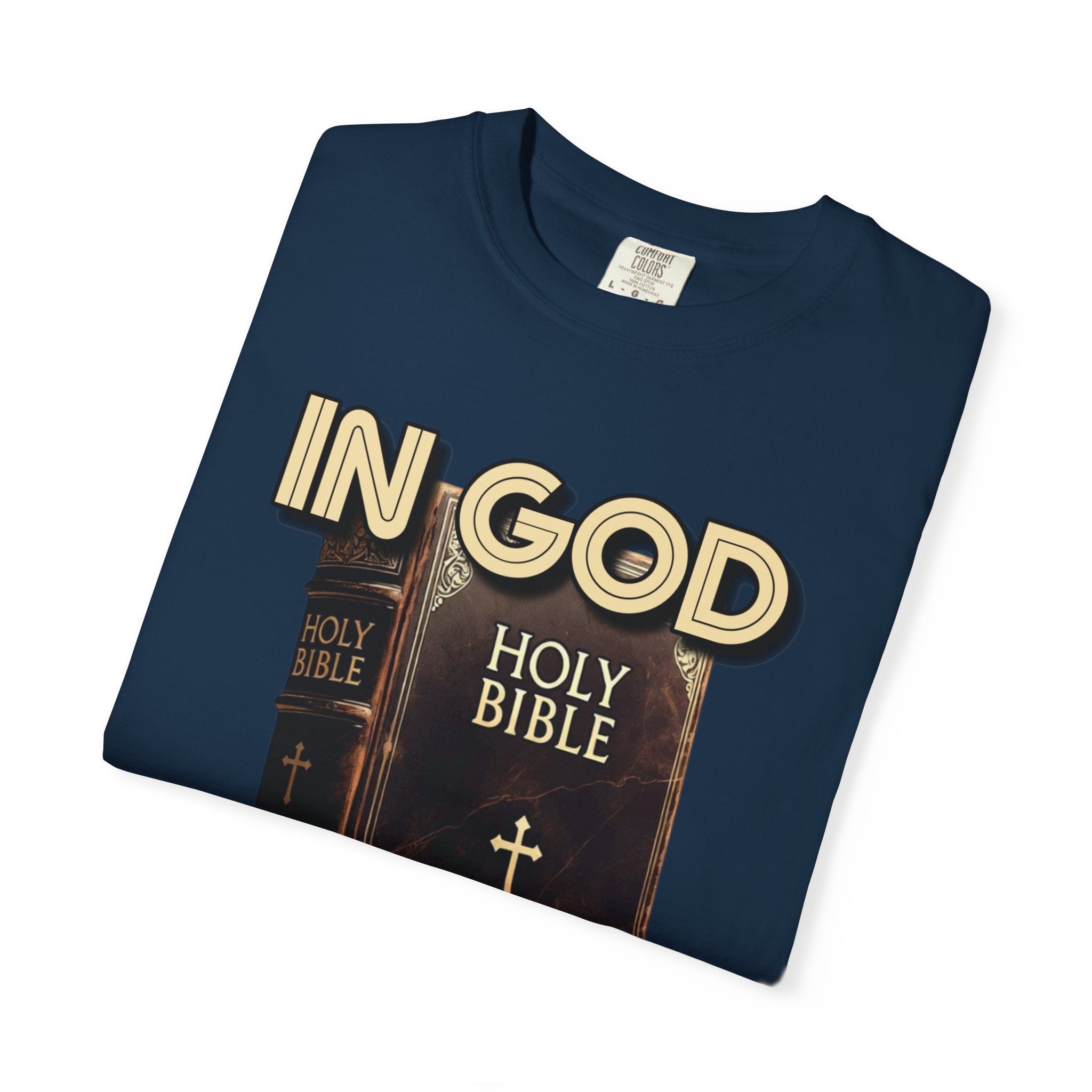 "In God We Trust" Faith Graphic Tee