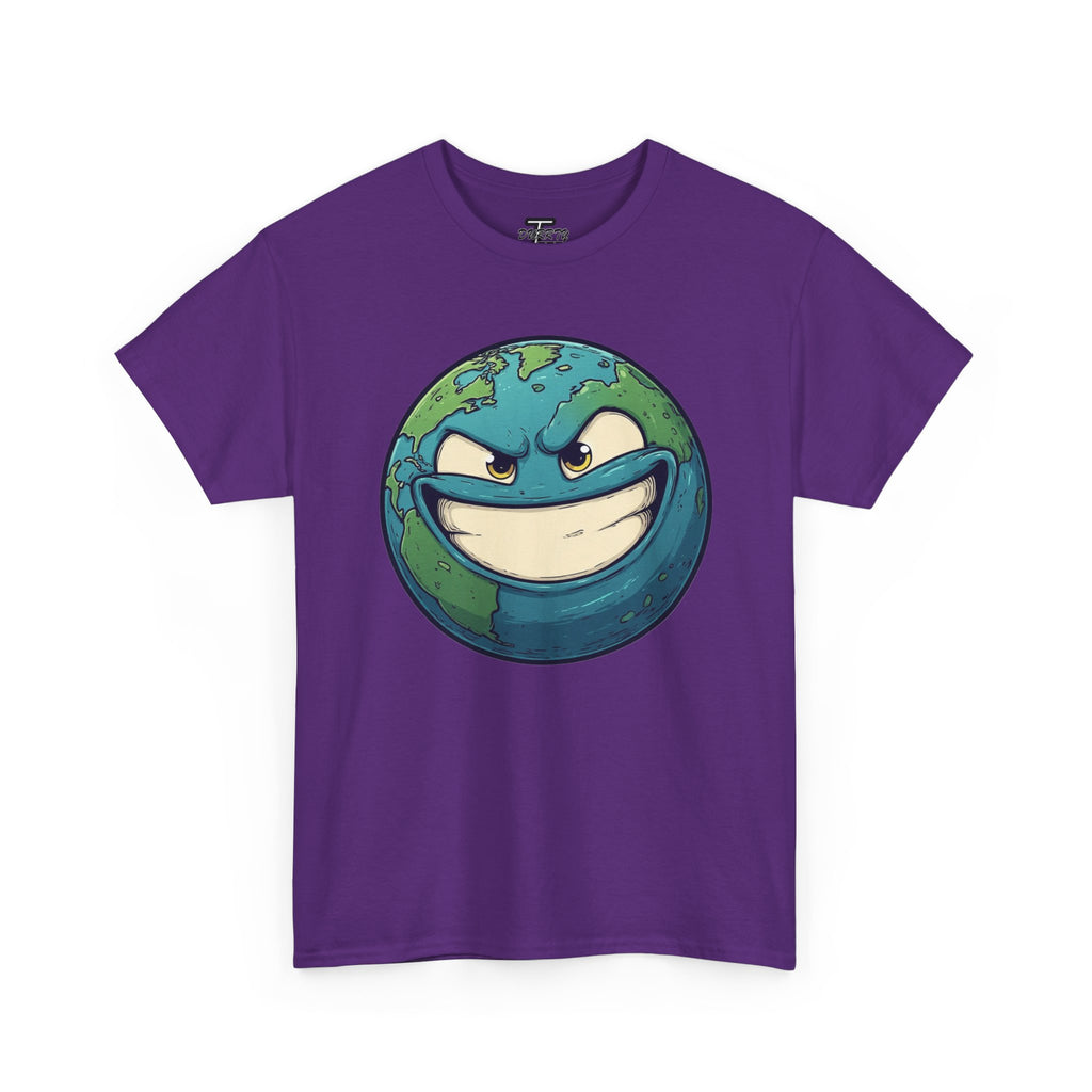 "Smirking Earth" Graphic Tee