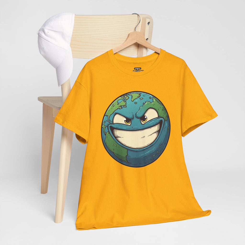 "Smirking Earth" Graphic Tee