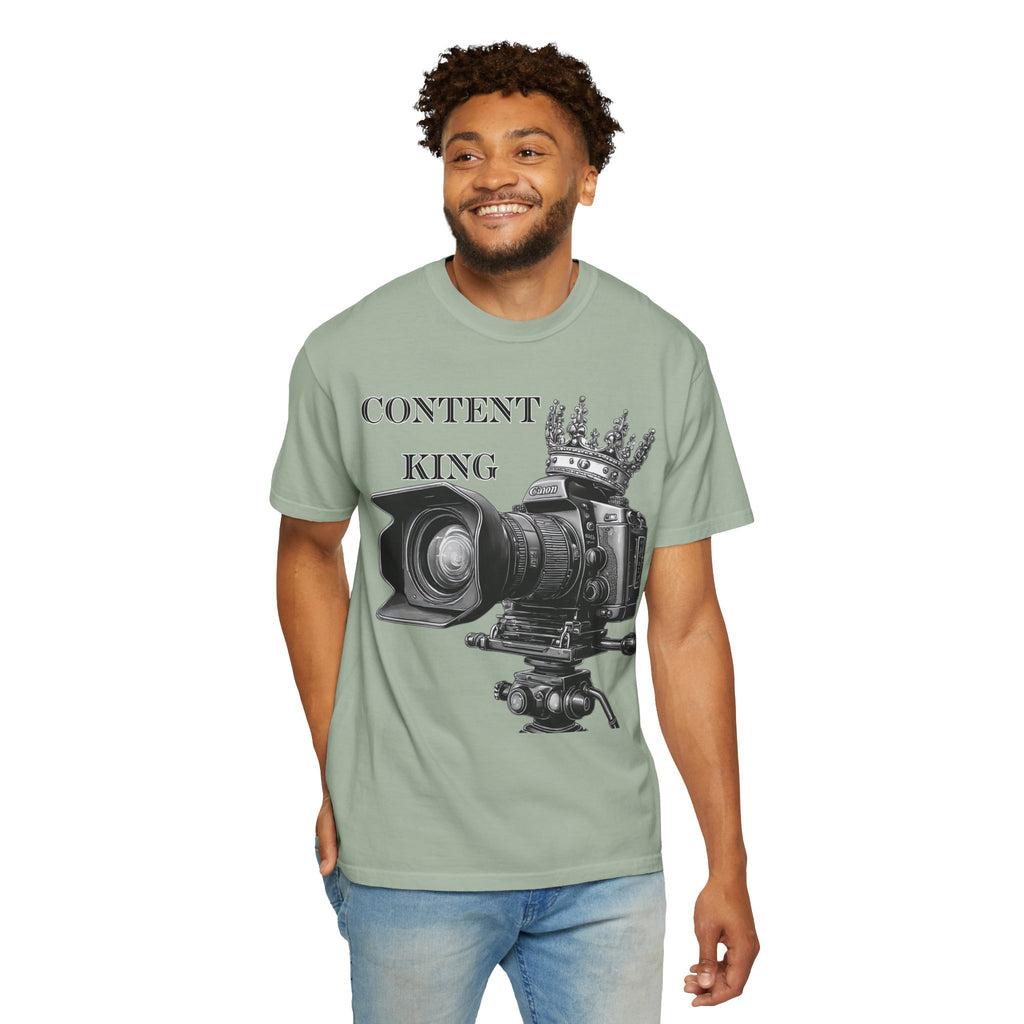 "Content King" Camera Graphic Tee