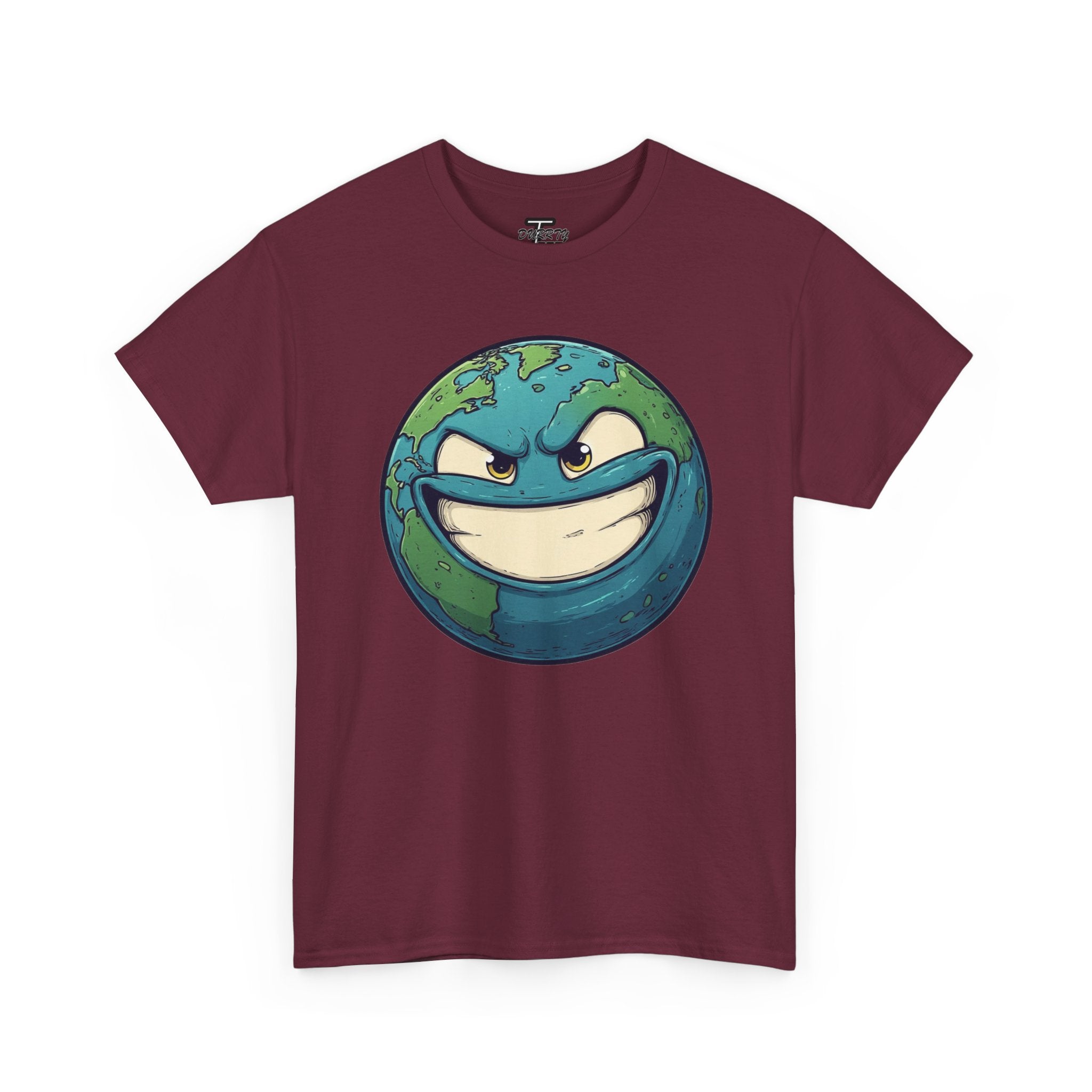 "Smirking Earth" Graphic Tee