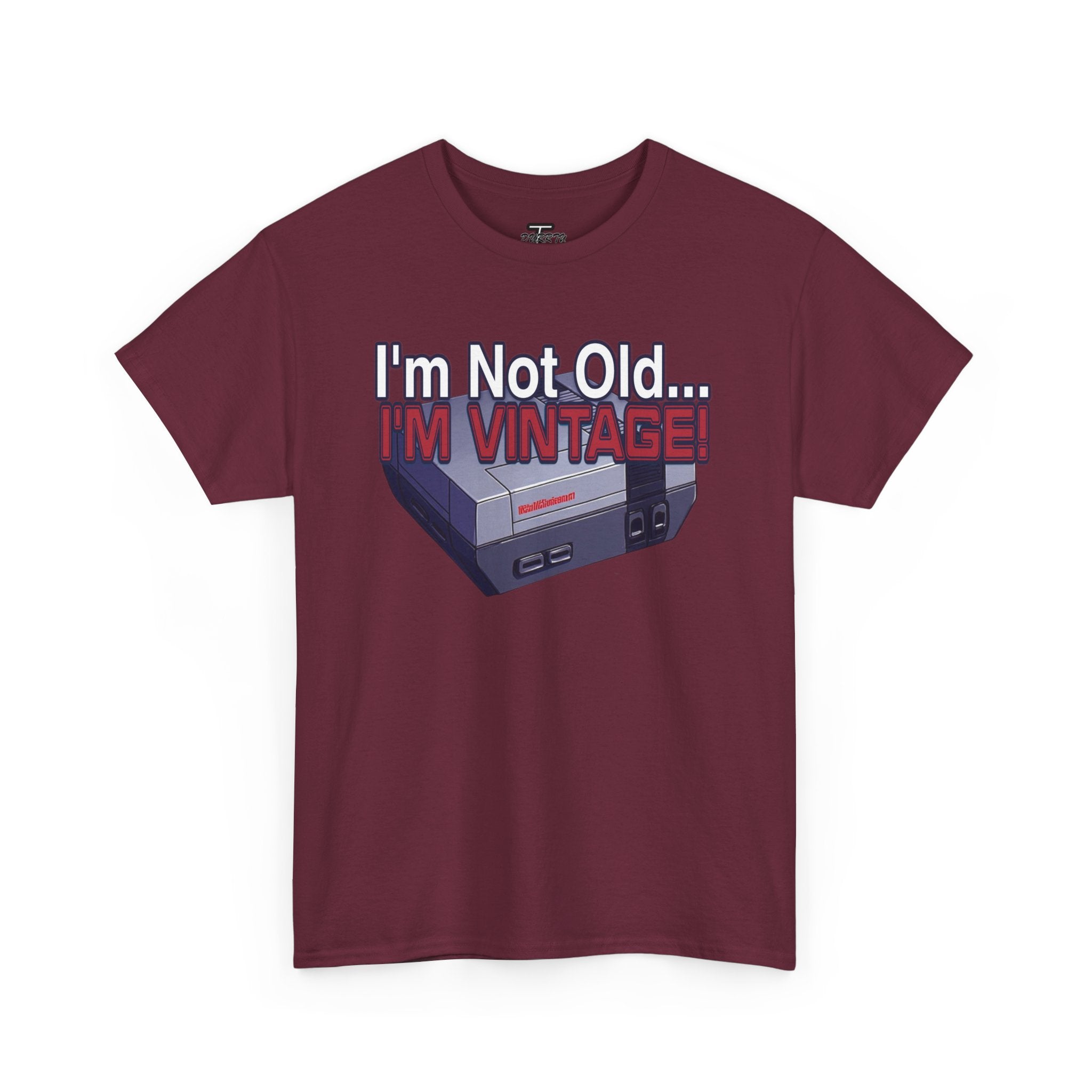 "I'm Not Old... I'm Vintage" Retro Gaming T-Shirt