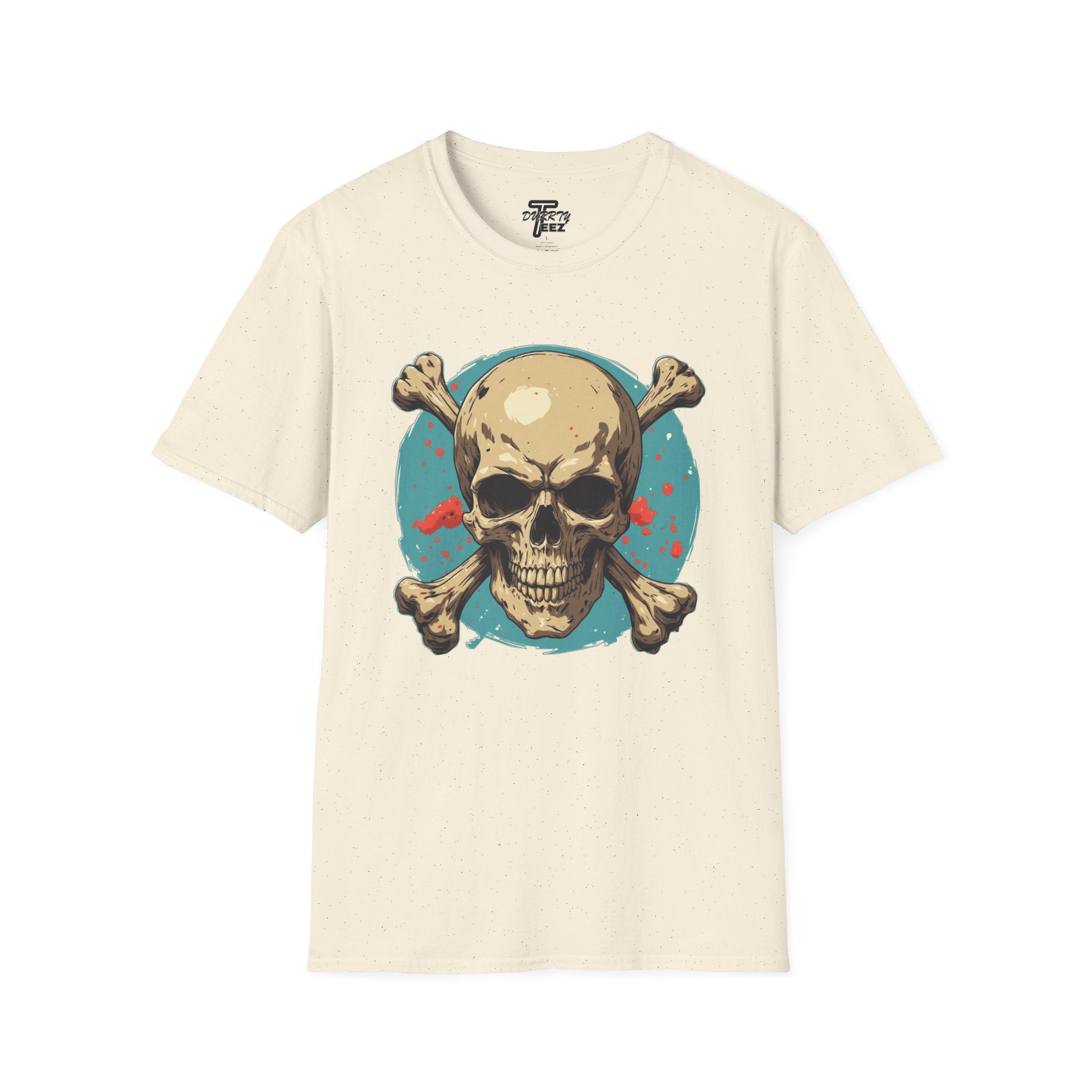 "Skull & Crossbones" Retro Pirate Skull Graphic Tee